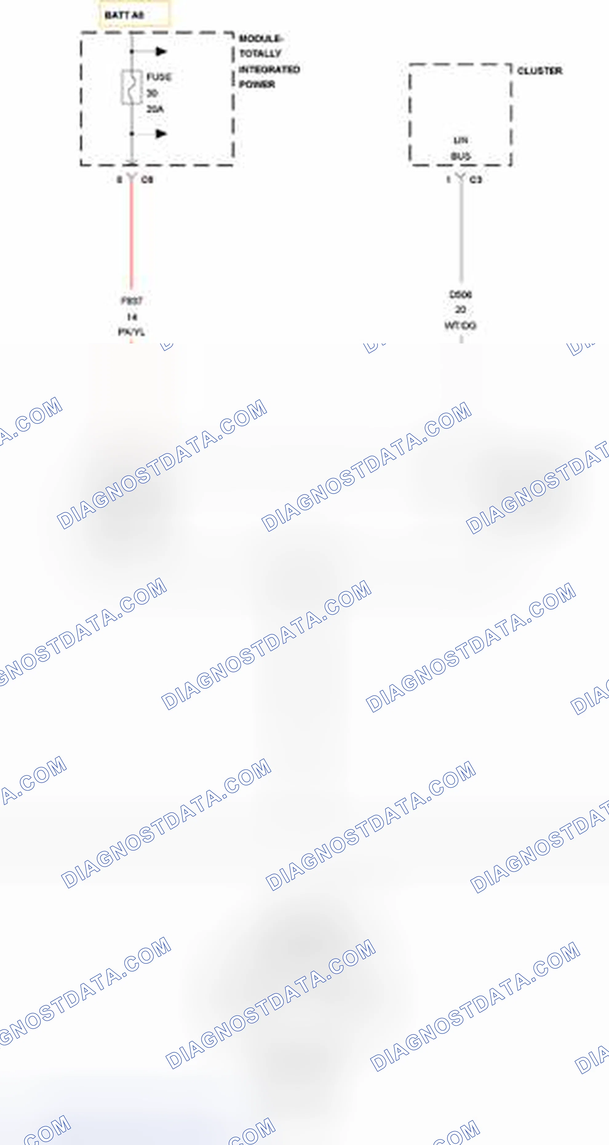 Scheme 265: U0208-LOST COMMUNICATION WITH HEATED SEAT CONTROL MODULE