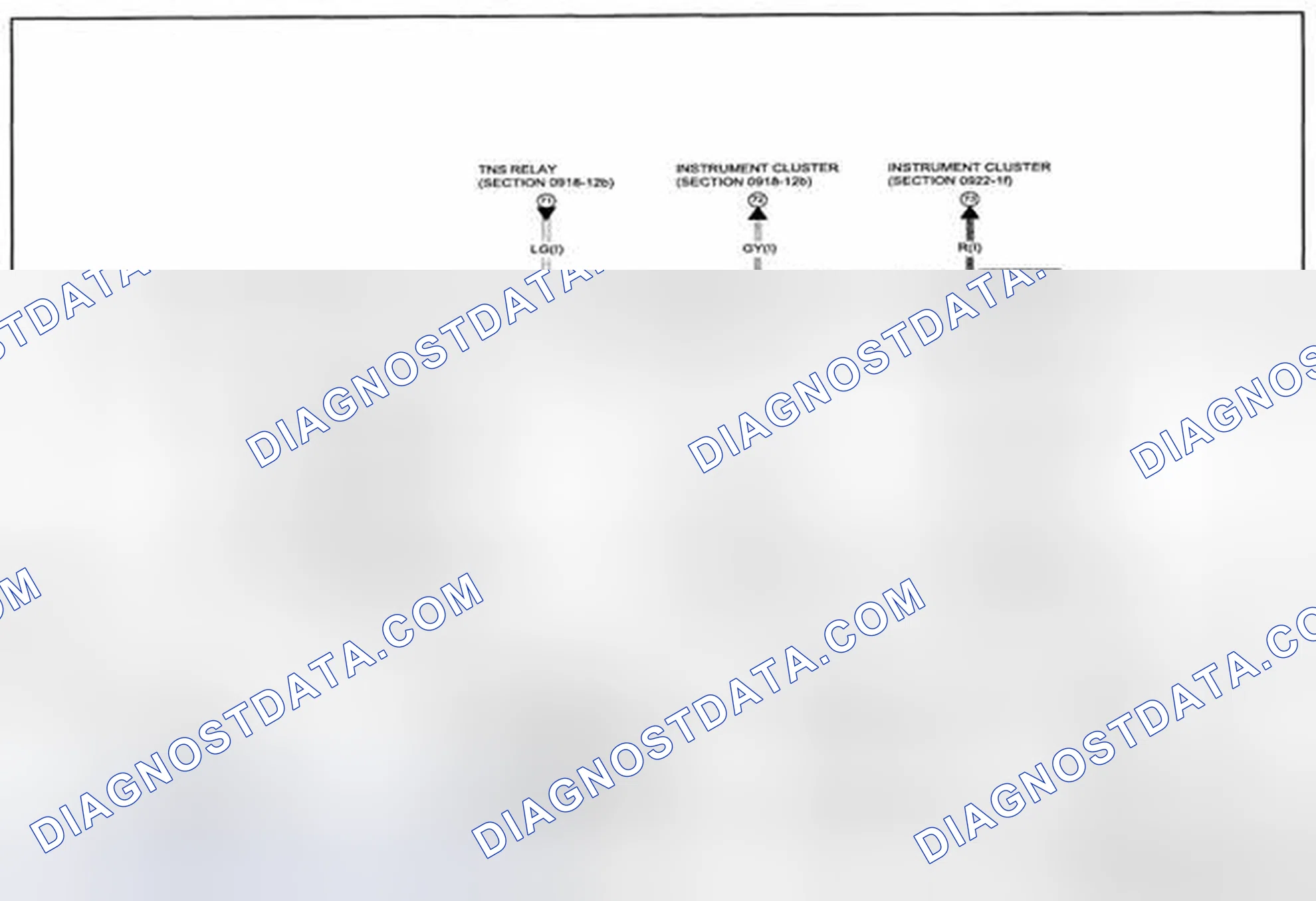 Scheme 206: Heater And Air Conditioner System (Manual A/C) Wiring Diagram - 0740-1b (1 Of 2)