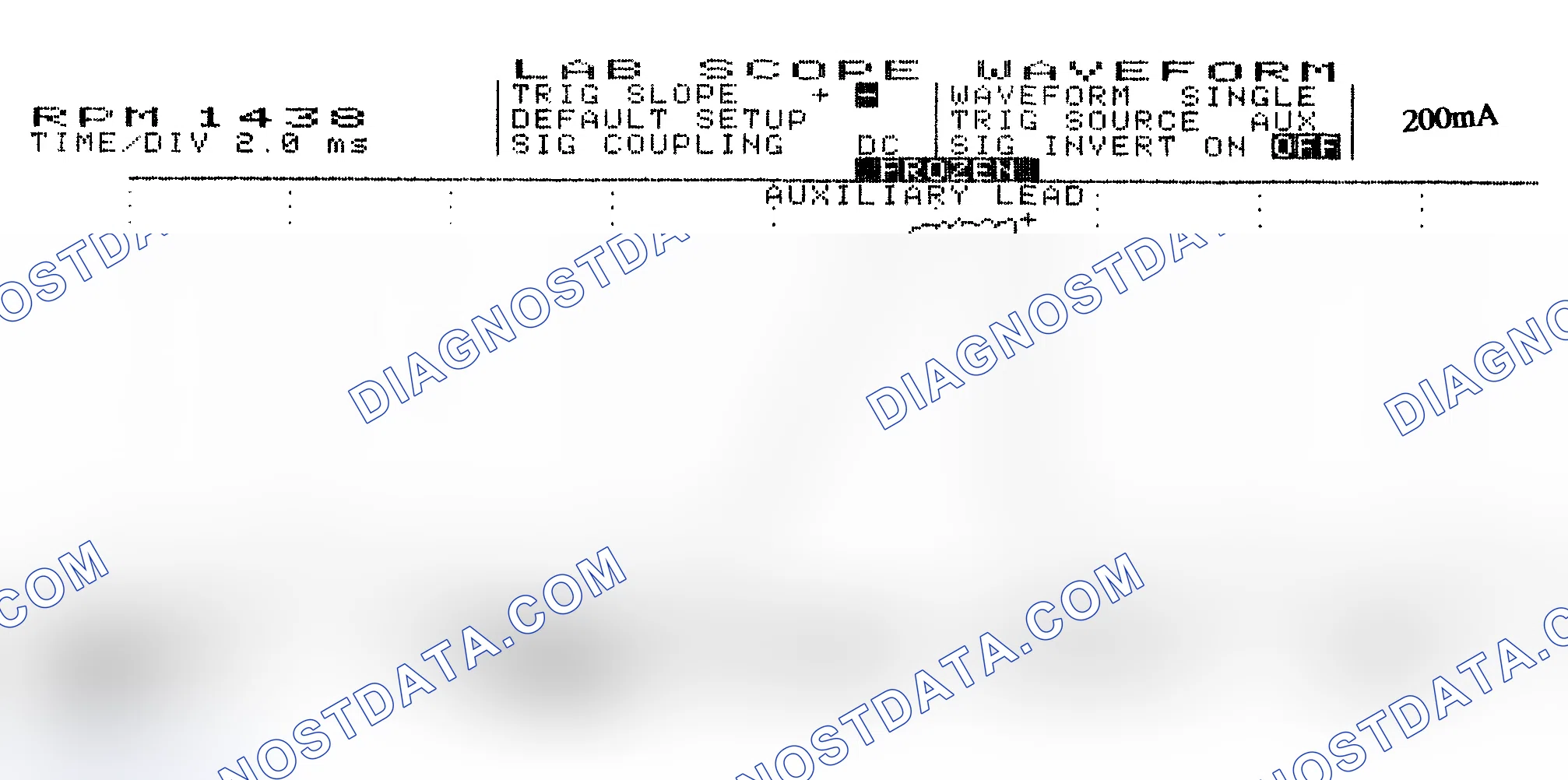 Scheme 15: Single Injector w/Normal Current Flow - Current Pattern