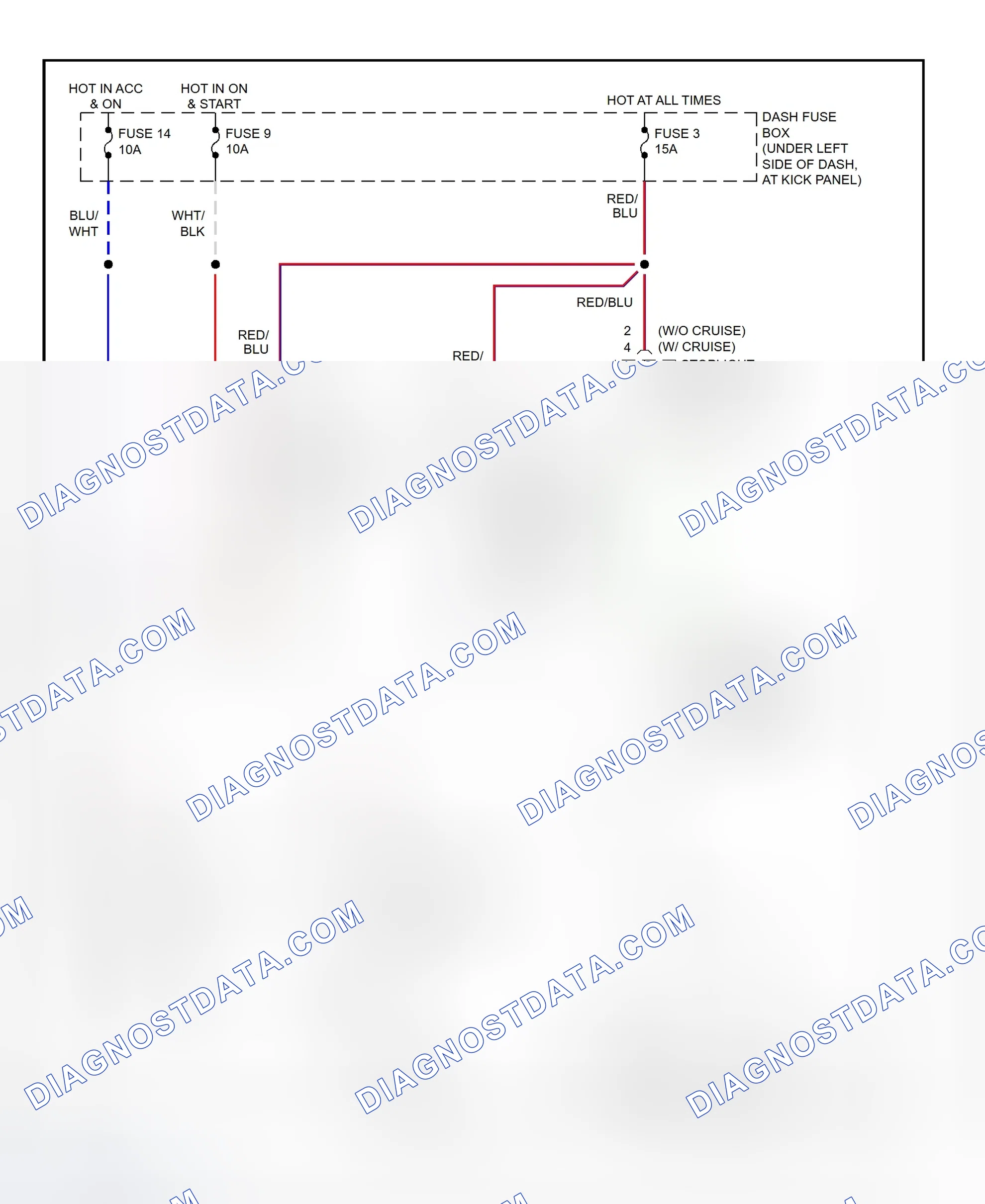 Scheme 7: Shift Interlock System Wiring Diagram (1999 Elantra)