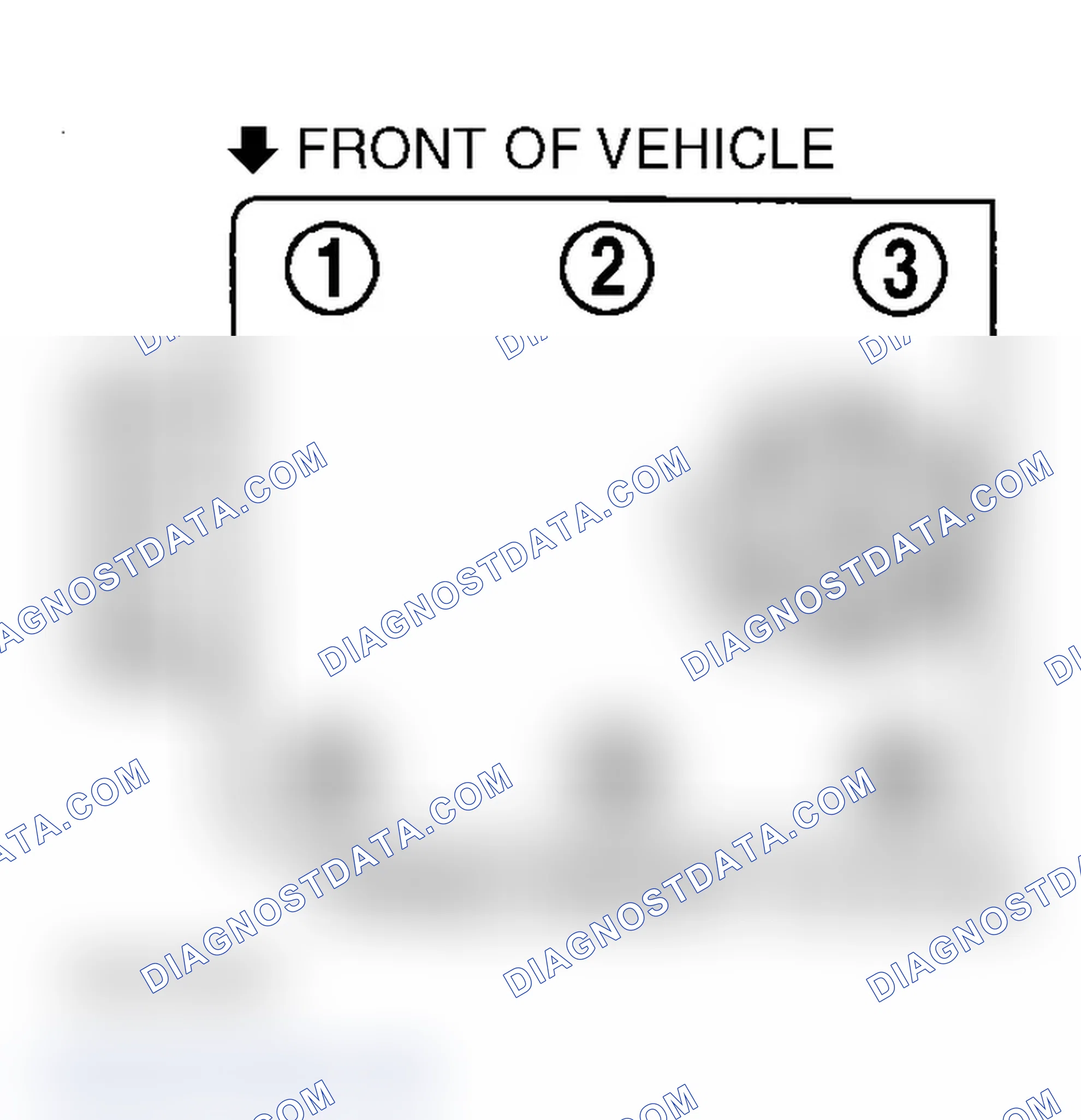 Scheme 2: Firing Order & Timing Marks (3.0L Except SHO)