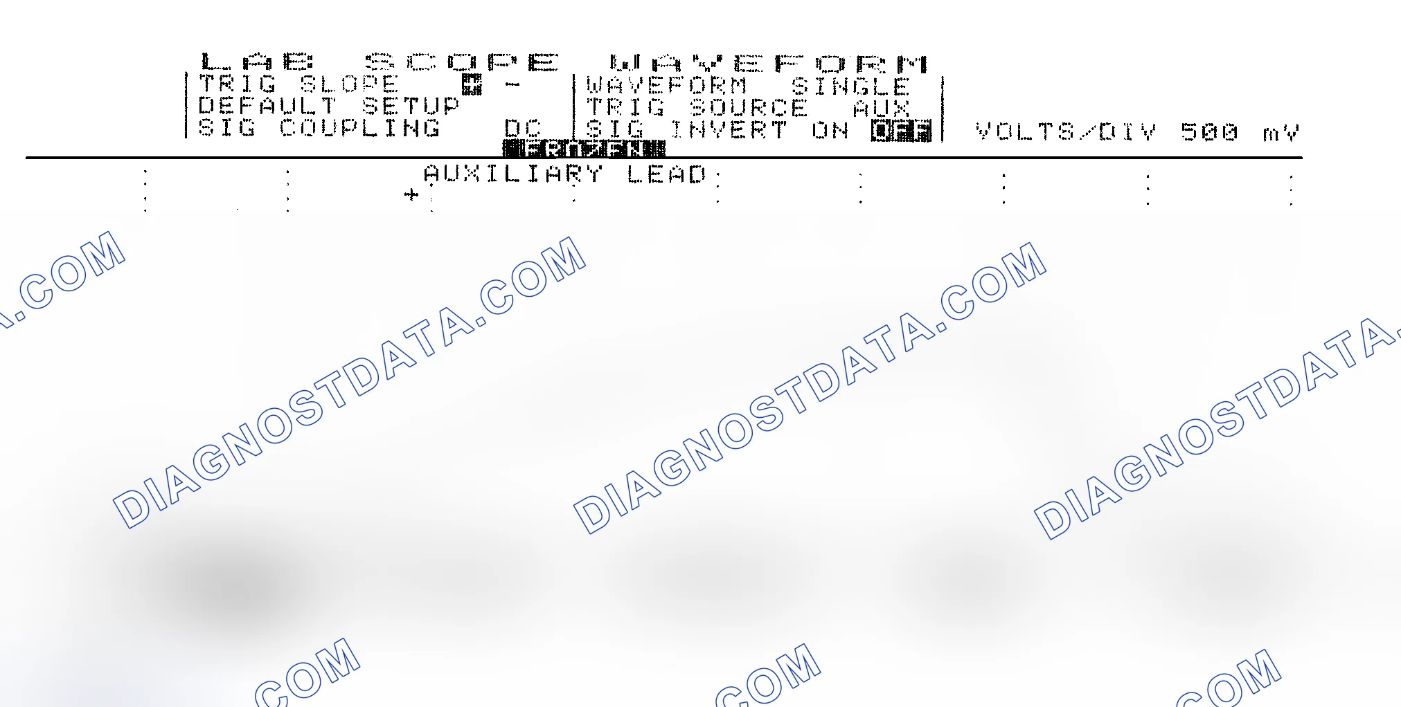 Scheme 14: Single Injector w/Excessive Current Flow - Current Pattern