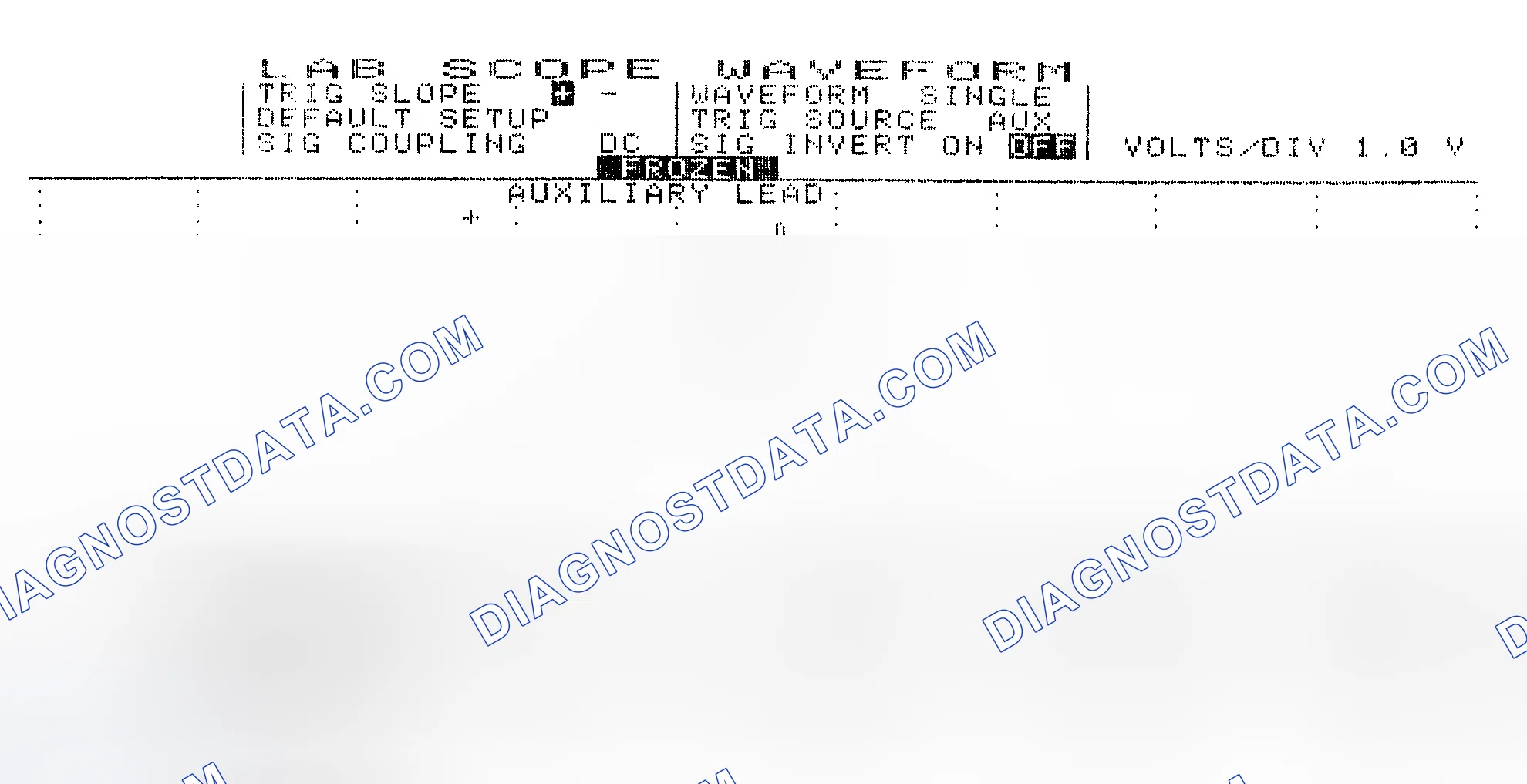 Scheme 19: Single Injector w/Excessive Current Flow - Current Pattern
