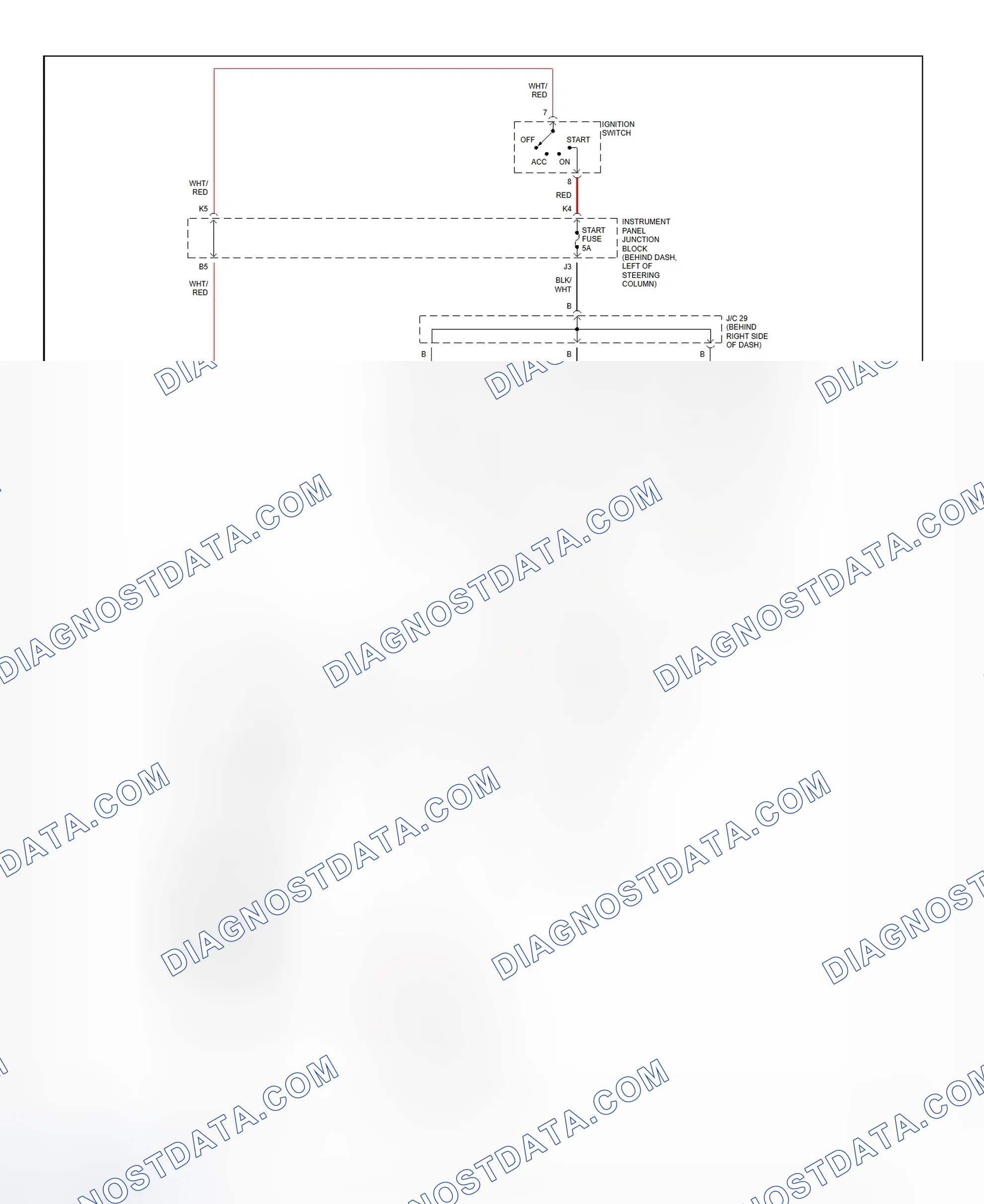 Fig. 20: Starting System Wiring Diagram (Camry - 2.2L & 3.0L)