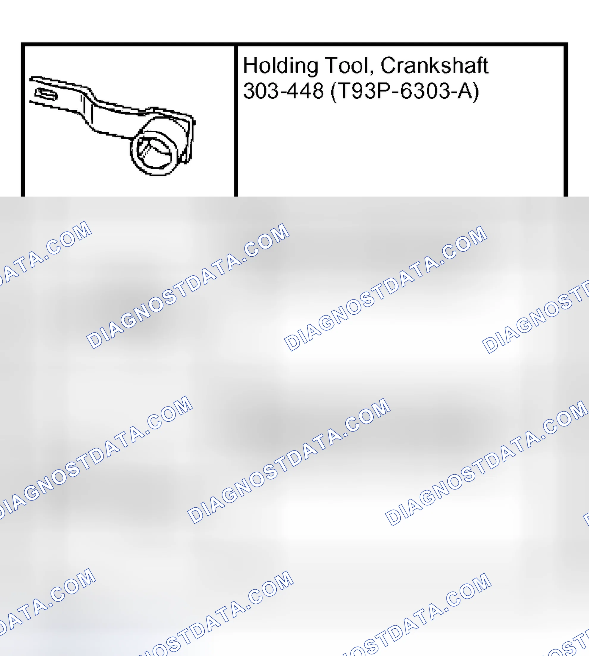 Scheme 421: Timing Drive Components - Windsor Engine (5.4L)