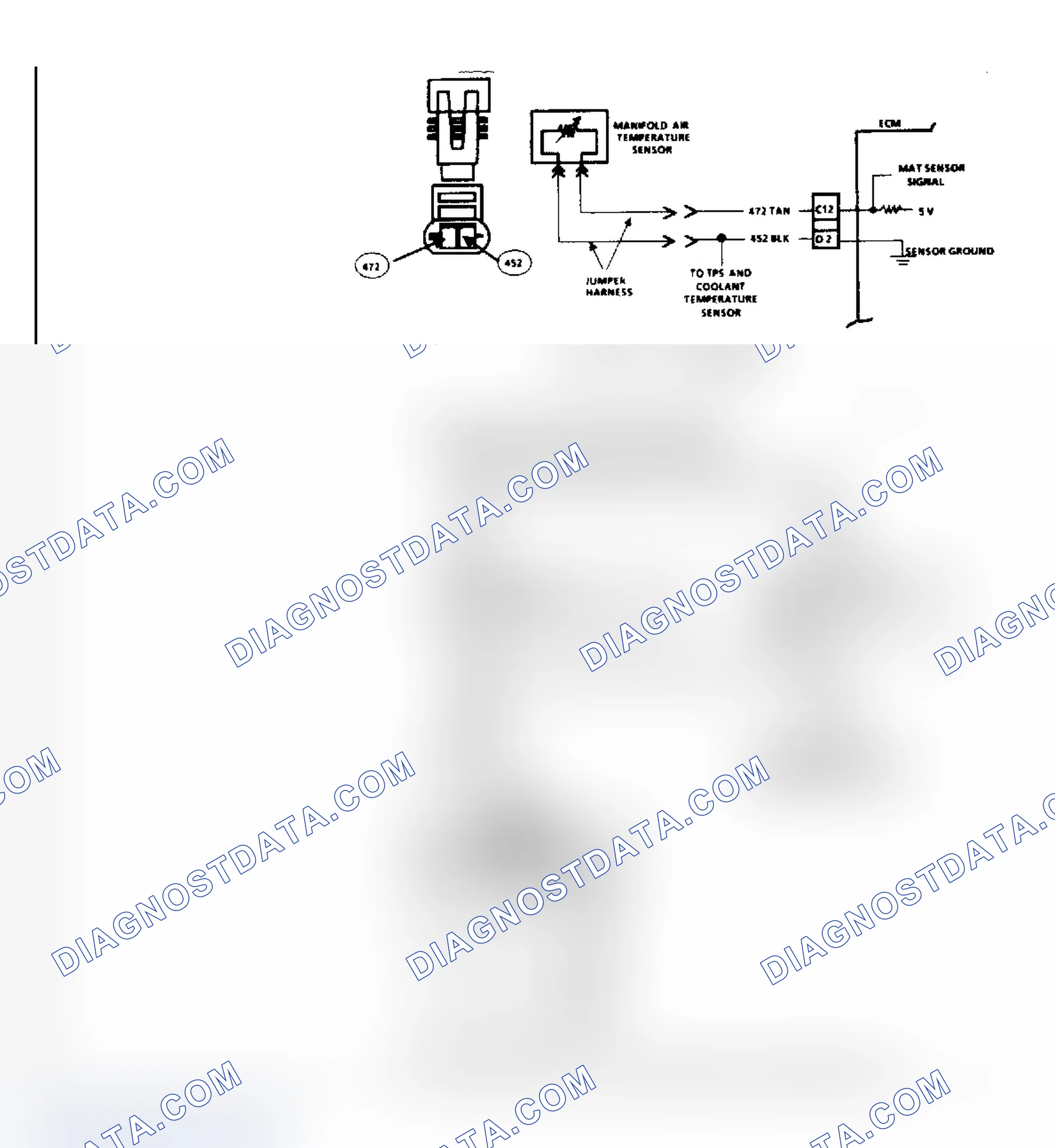 Scheme 180: Code 25 Flow Chart - 5.0/5.7L "F/Y" Bodies MAT Sensor Voltage Low