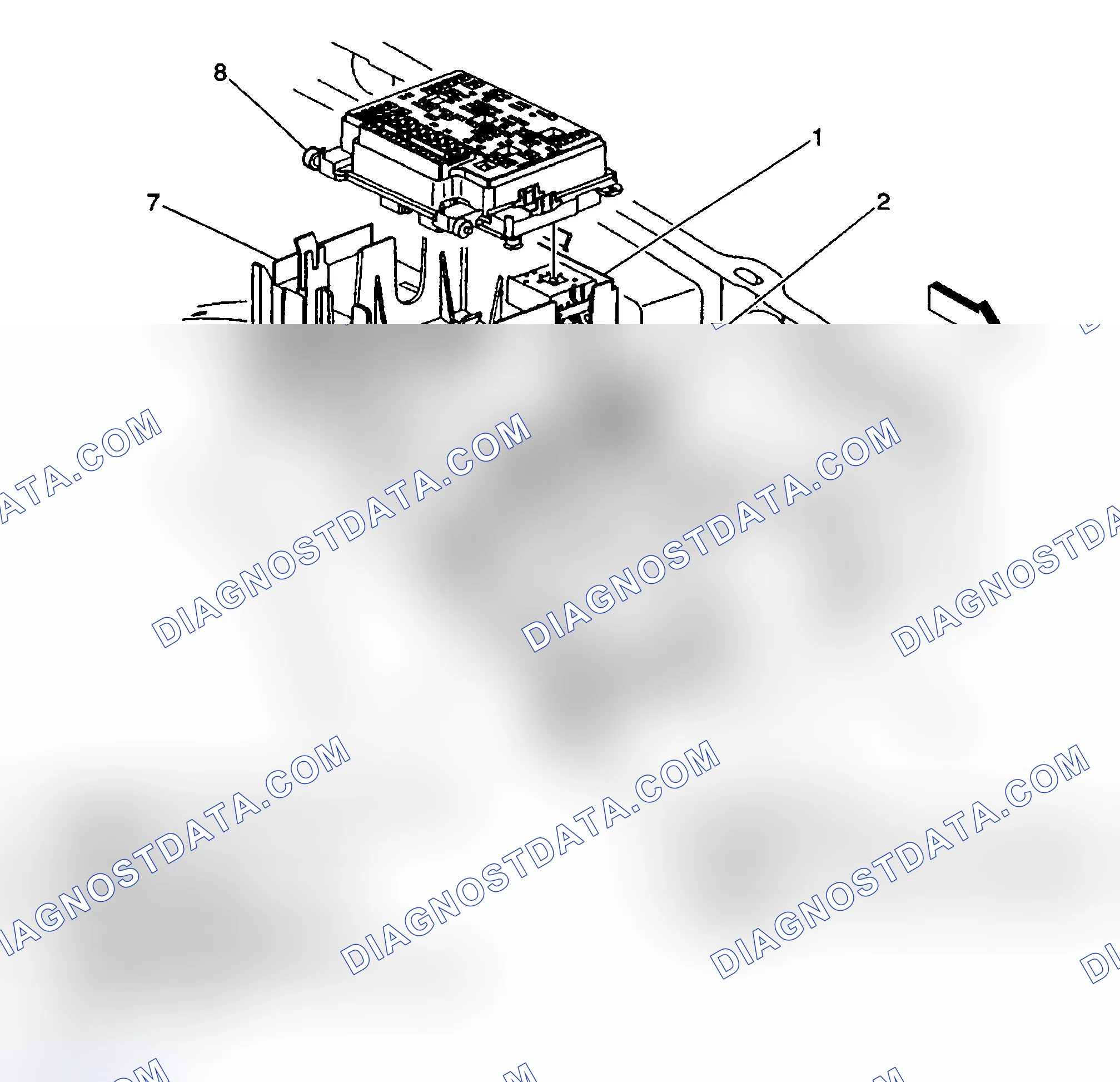 Scheme 7: UNDERHOOD FUSE BLOCK