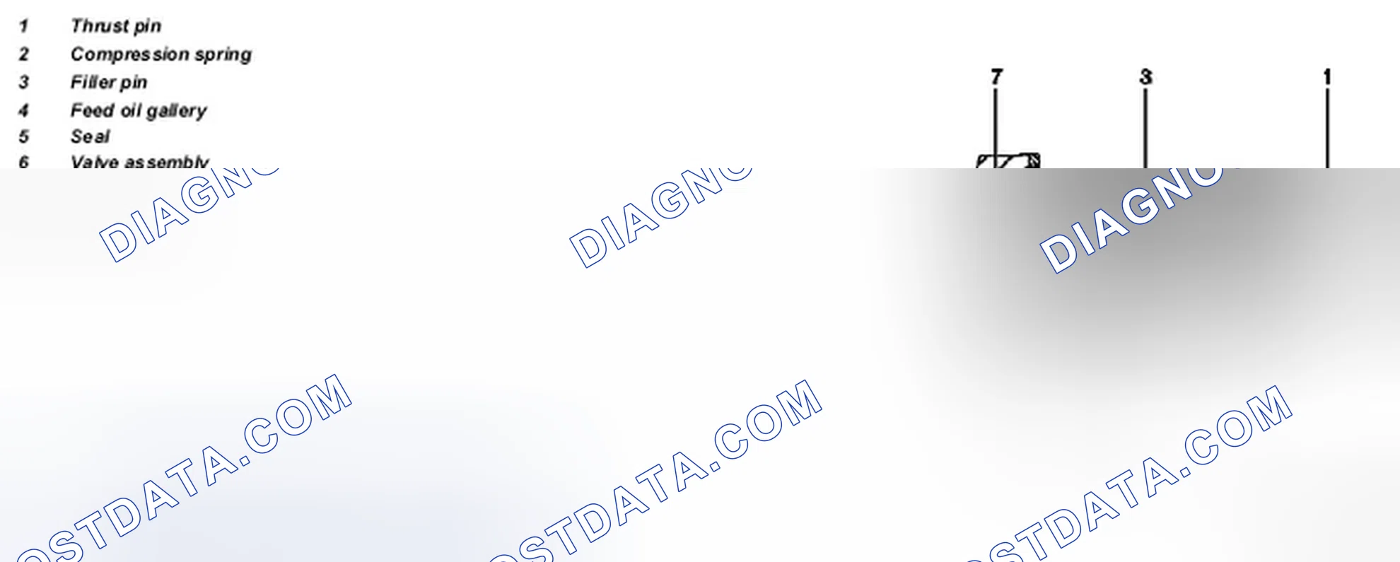 Scheme 552: Identifying Design Of Chain Tensioner - Engines 112, 113