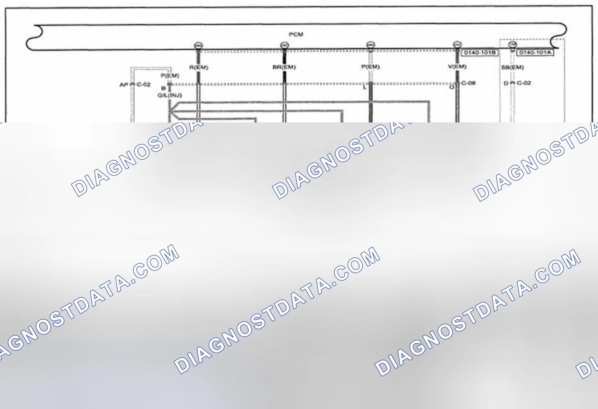 Scheme 124: Control System (MZR 2.0, MZR 2.5) Wiring Diagram - 0140-1e (1 Of 2)