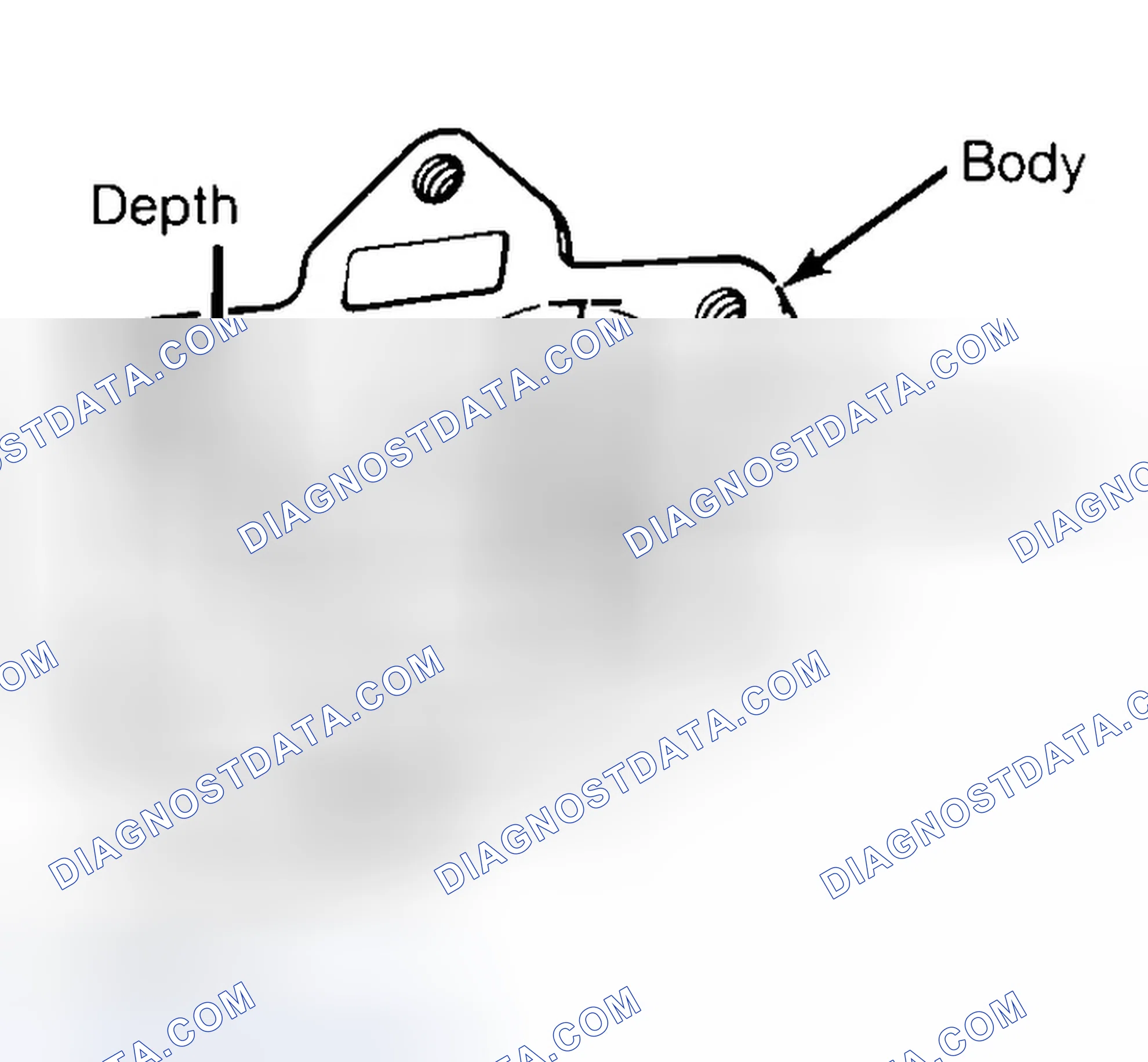 Scheme 35: Measuring Oil Pump Gear Cavity