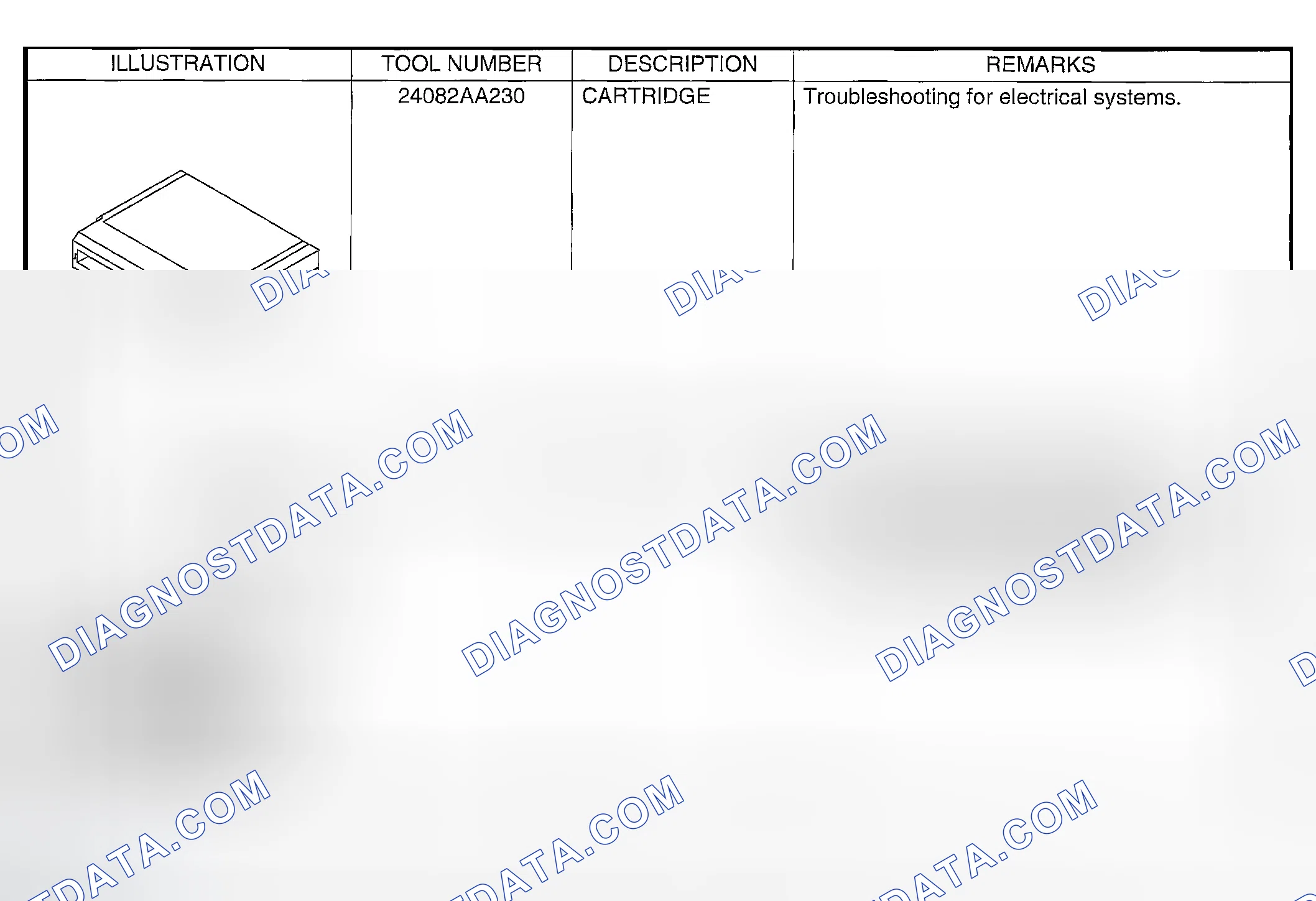 Scheme 153: SPECIAL TOOLS