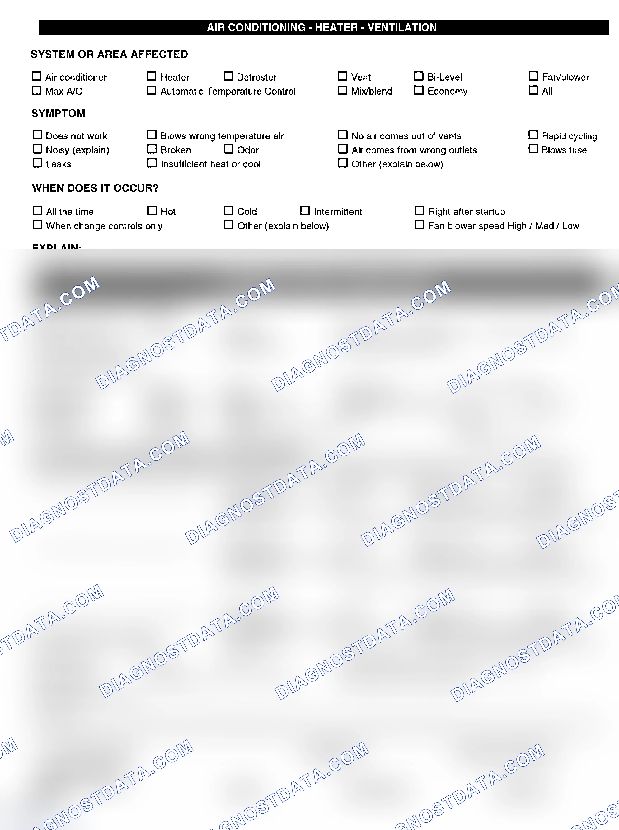 Scheme 4: Symptom Check List - Page 3
