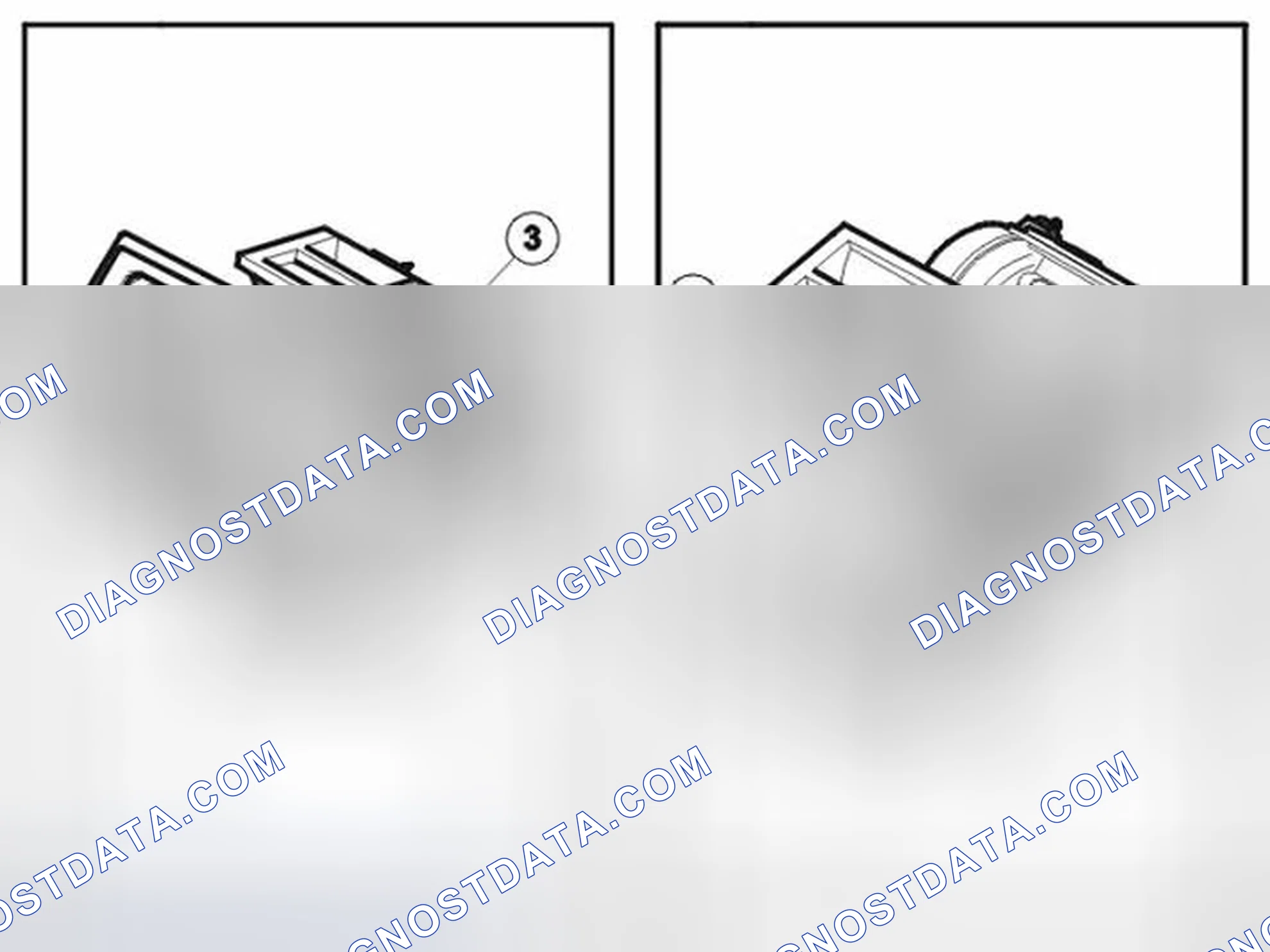 Scheme 143: LOCATION OF THE CLIMATE CONTROL UNIT COMPONENTS