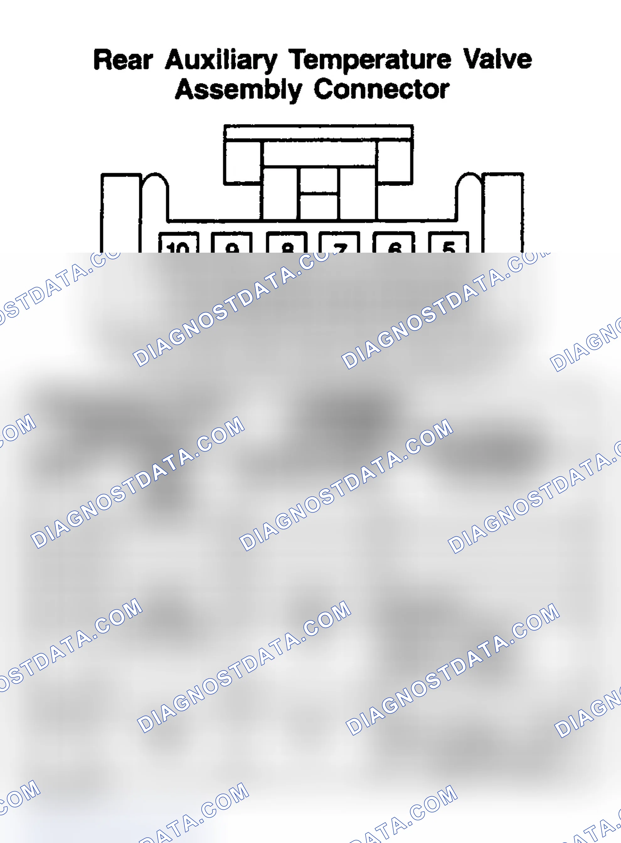 Scheme 236: REAR AUXILIARY TEMPERATURE VALVE ASSEMBLY