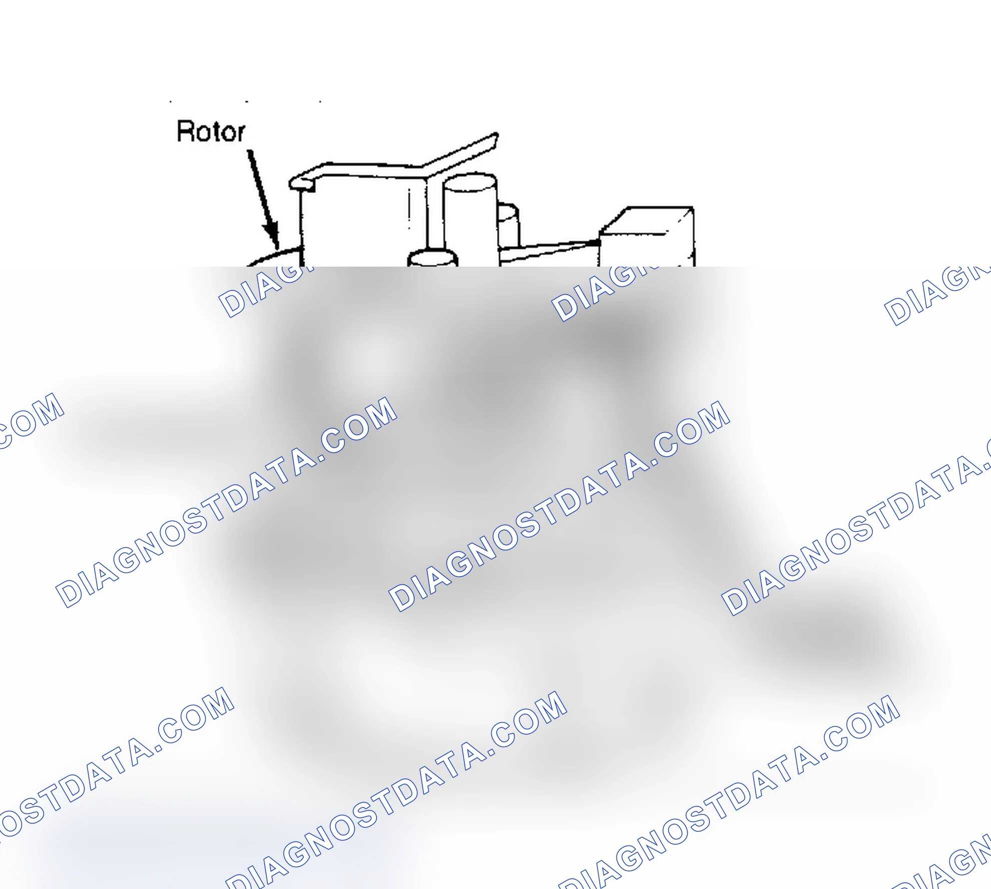 Scheme 177: Components of Hall Effect Distributor Electronic Spark Control System for