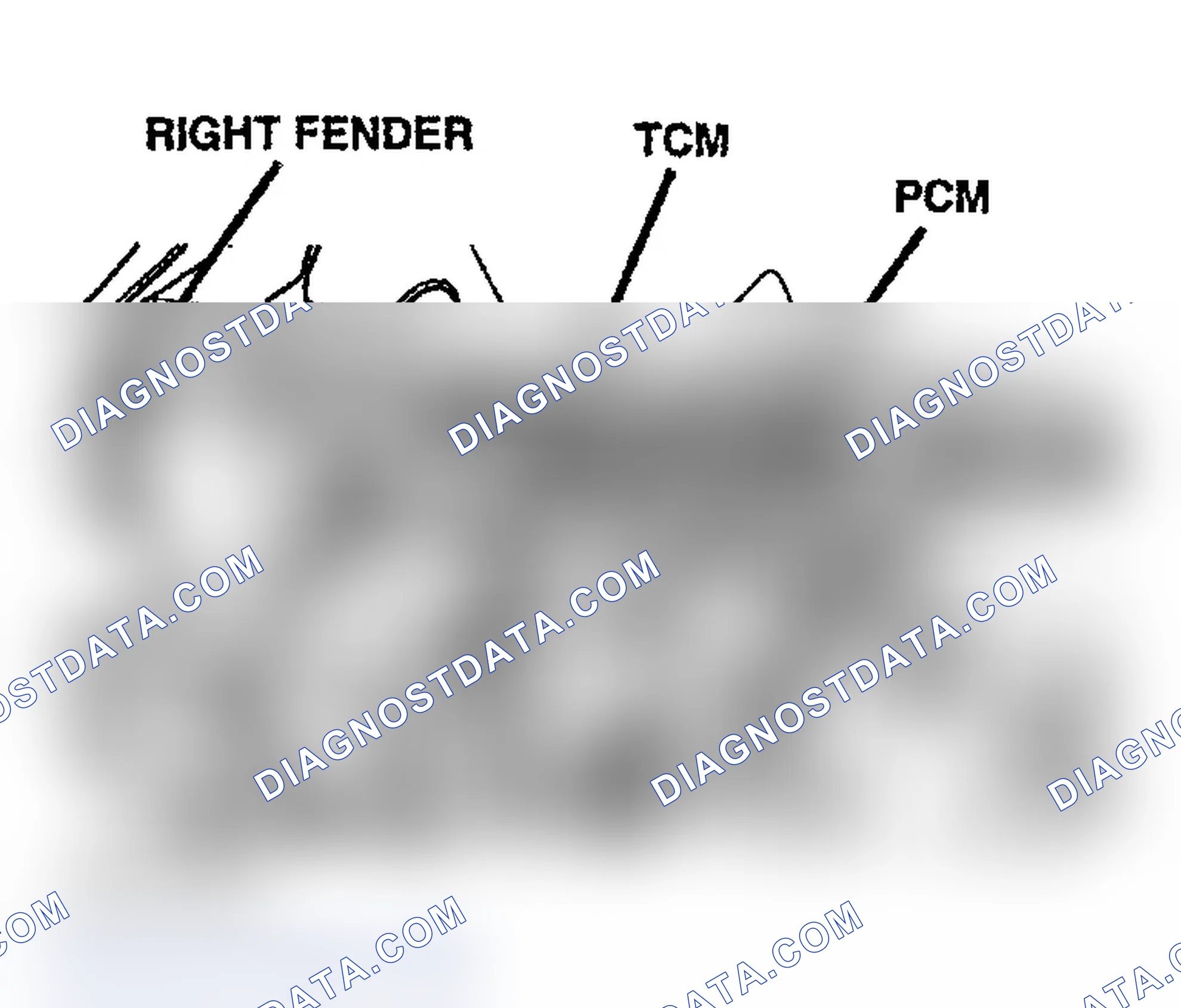 Scheme 296: TCM & PCM CONTROL MODULES LOCATION