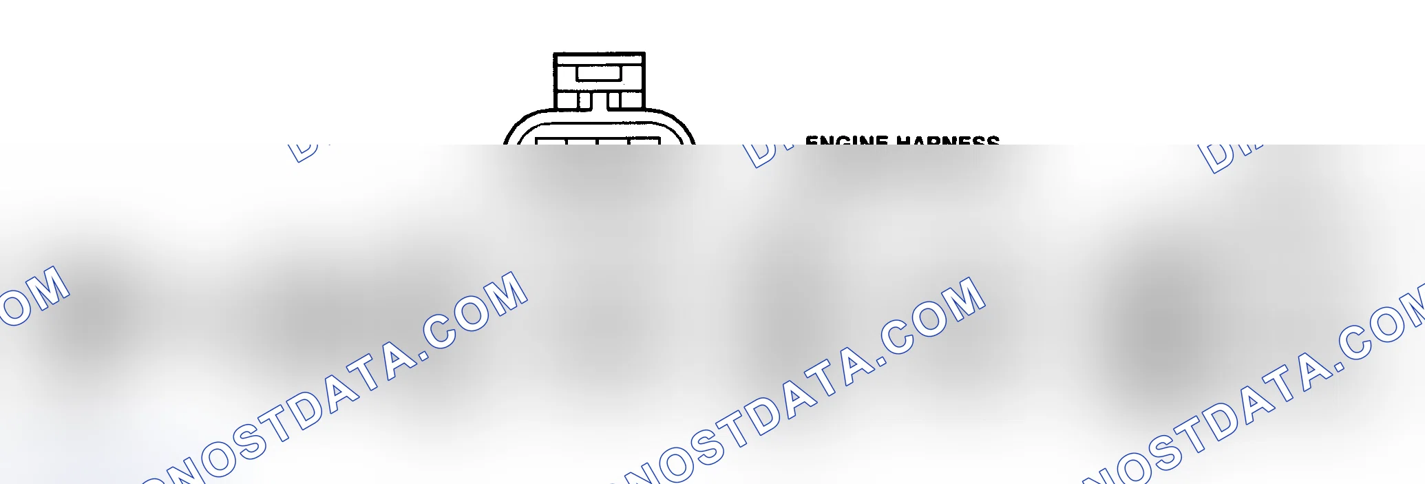Scheme 146: DTC 34 Schematic (6.5L Diesel) Injection Timing Stepper (ITS) Motor Circuit Fault