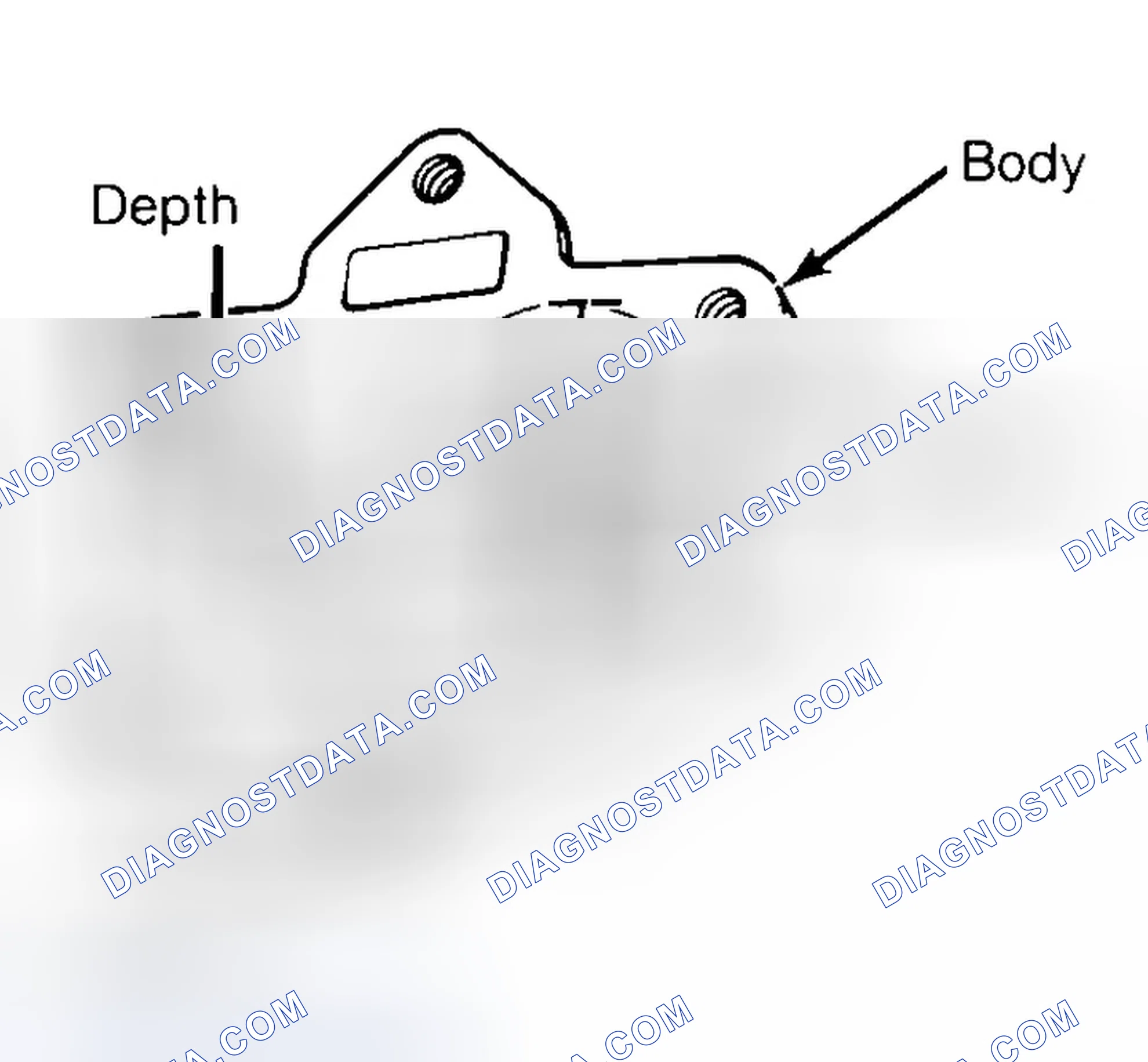 Scheme 35: Measuring Oil Pump Gear Cavity