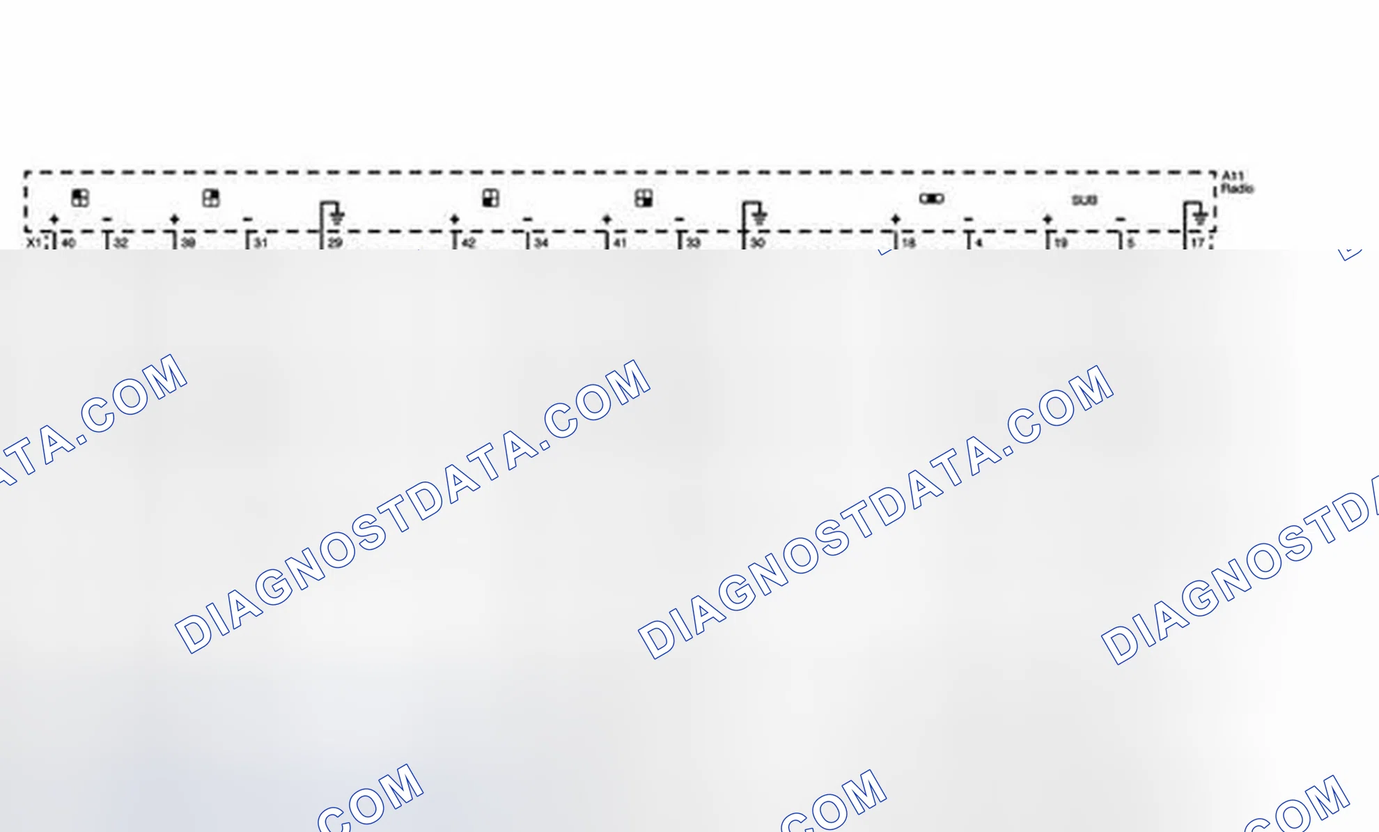 Scheme 34: Amplifier Audio Signals (UQS)