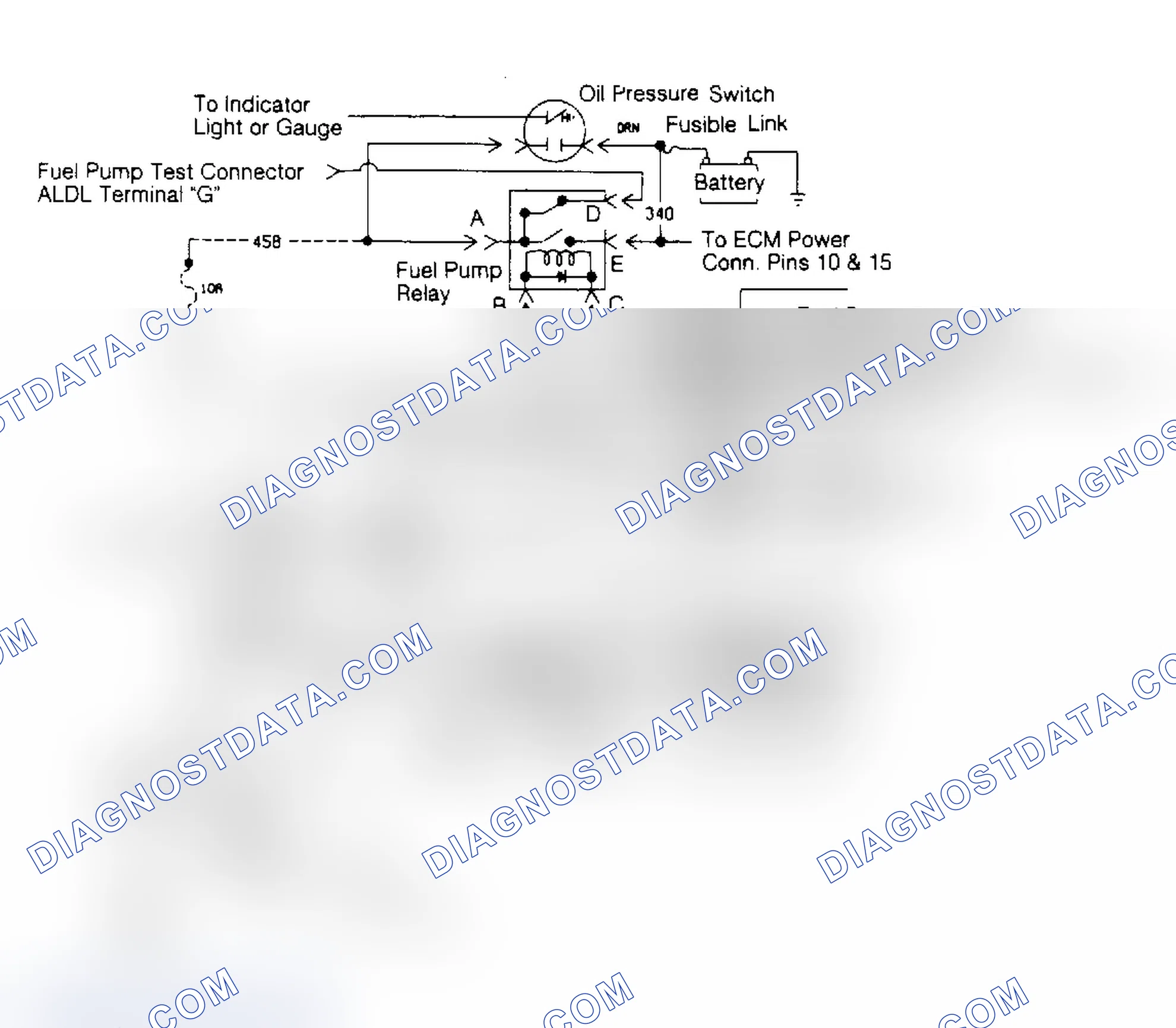 Scheme 44: Fuel Injection System Wiring Diagram