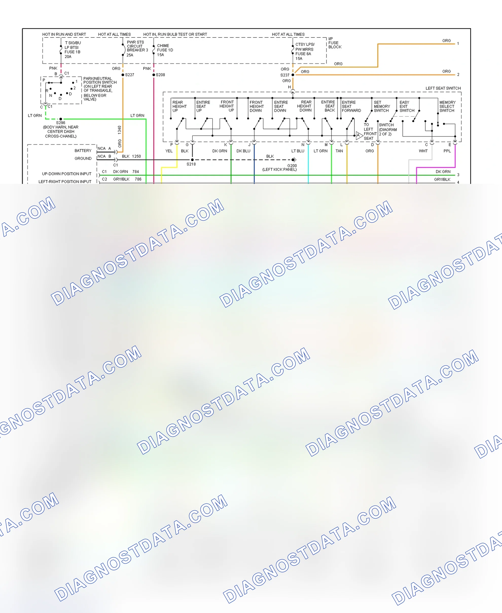 Scheme 8: Memory System Wiring Diagram (Eighty Eight 1 Of 2)