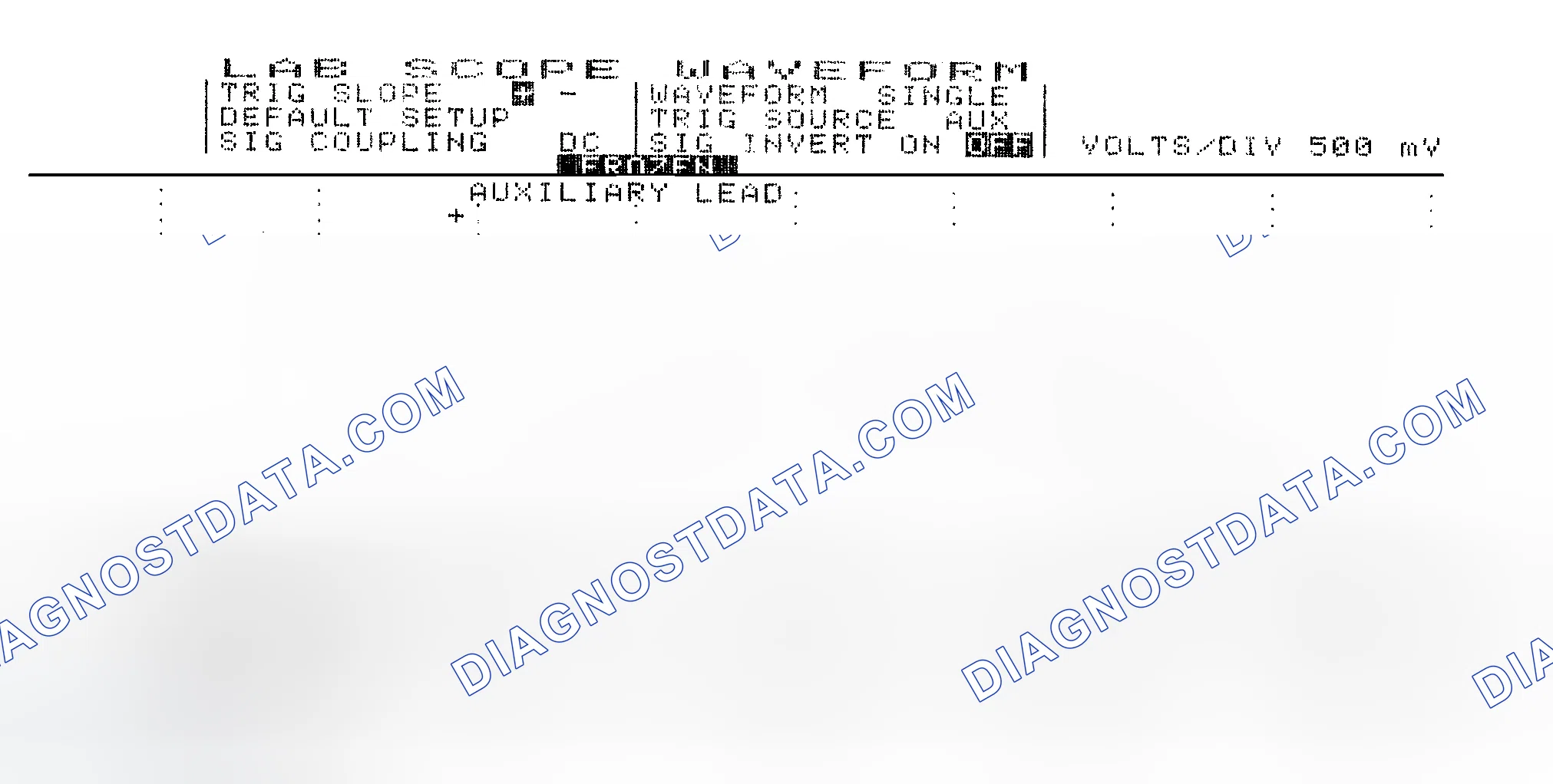 Scheme 14: Single Injector w/Excessive Current Flow - Current Pattern