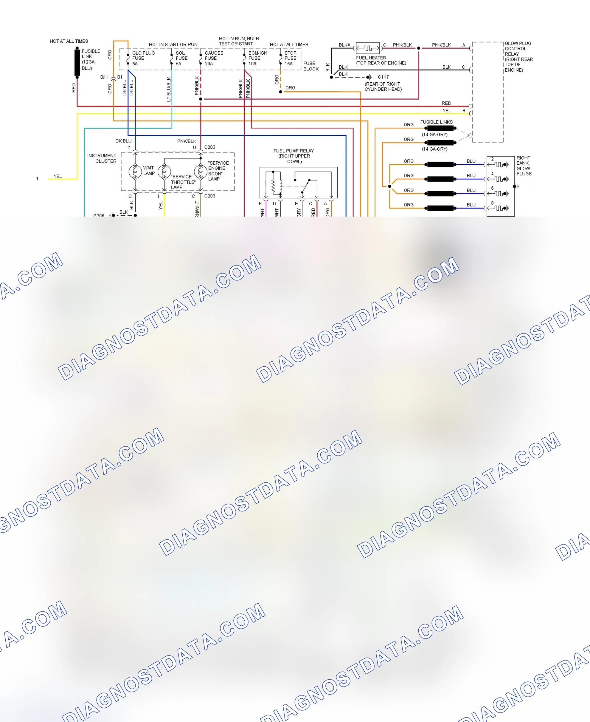 Scheme 17: Wiring Diagram (6.5L With 4L60-E - 2 Of 2)