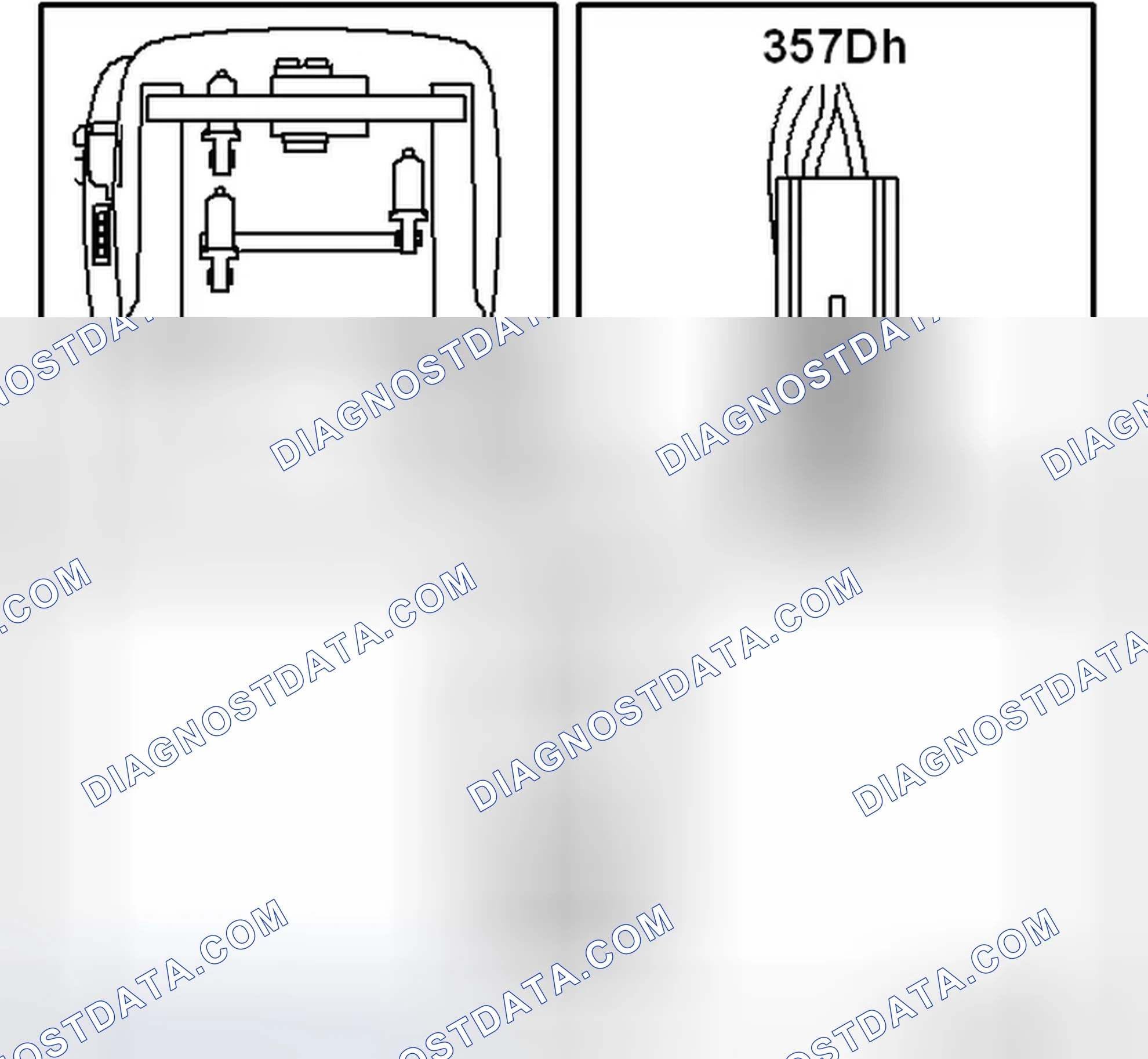 Scheme 215: Position Sensor, Backrest Adjustment, Electrically Adjustable Driver's Seat With Memory (357Dh)