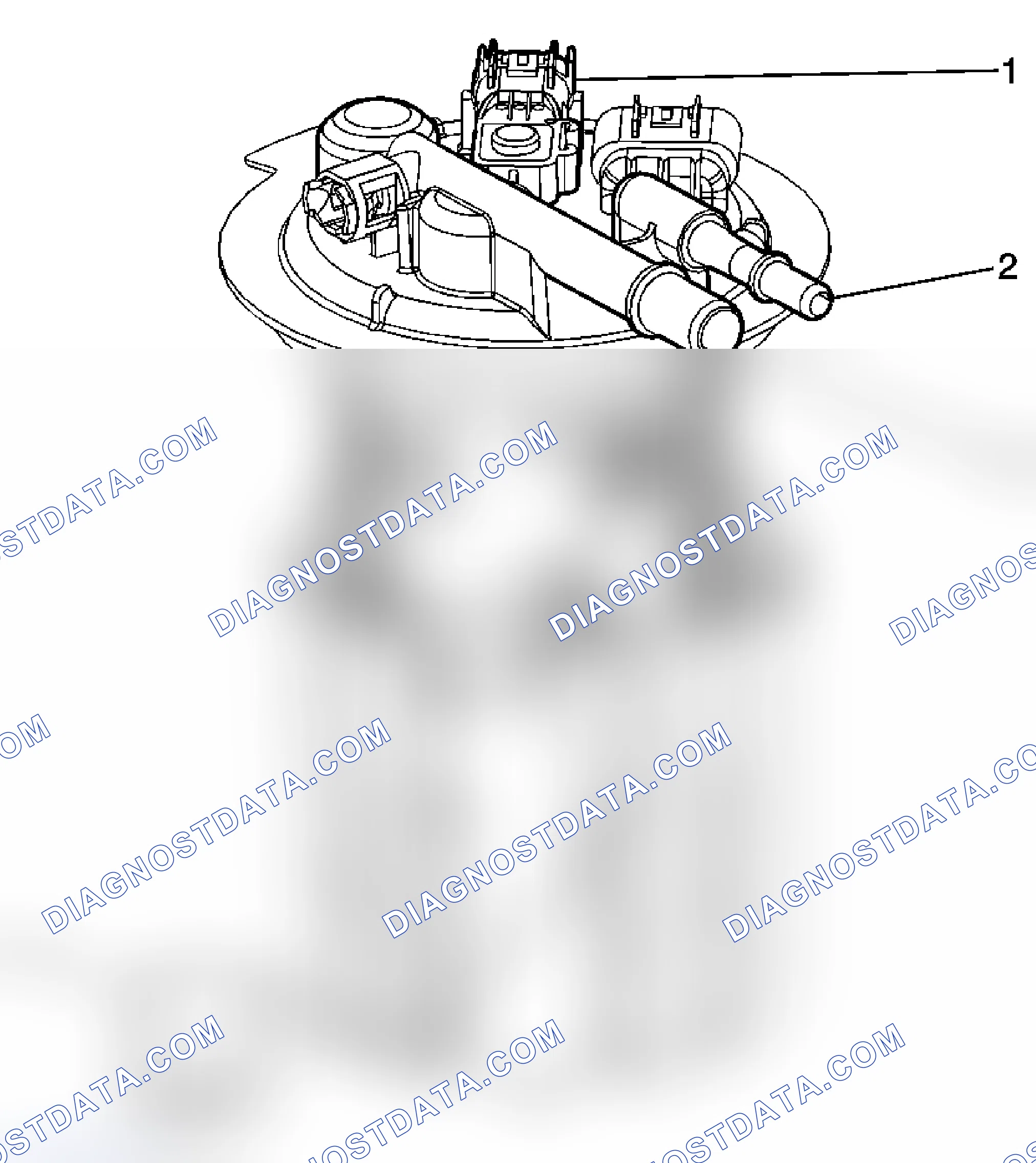 Scheme 90: Fuel Sender Assembly