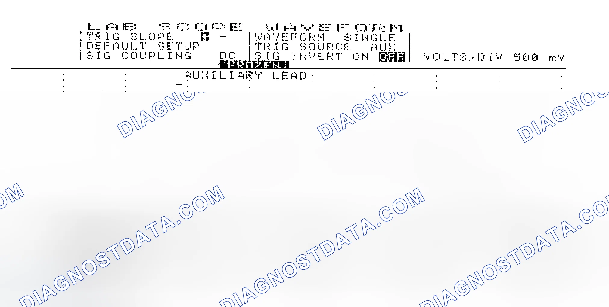 Scheme 14: Single Injector w/Excessive Current Flow - Current Pattern