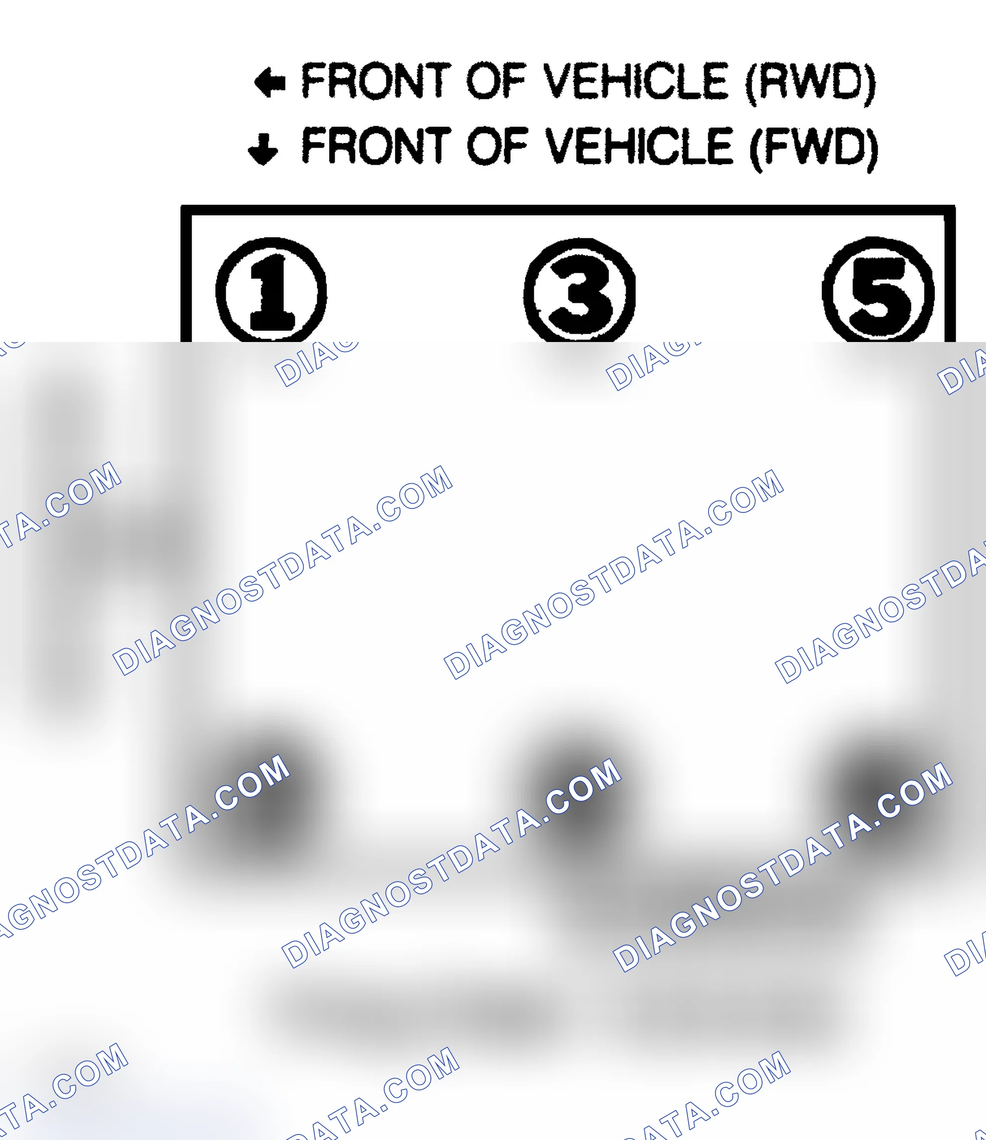 Scheme 7: Firing Order (3.1L - VIN T - All Others; 3.4L - VIN X)