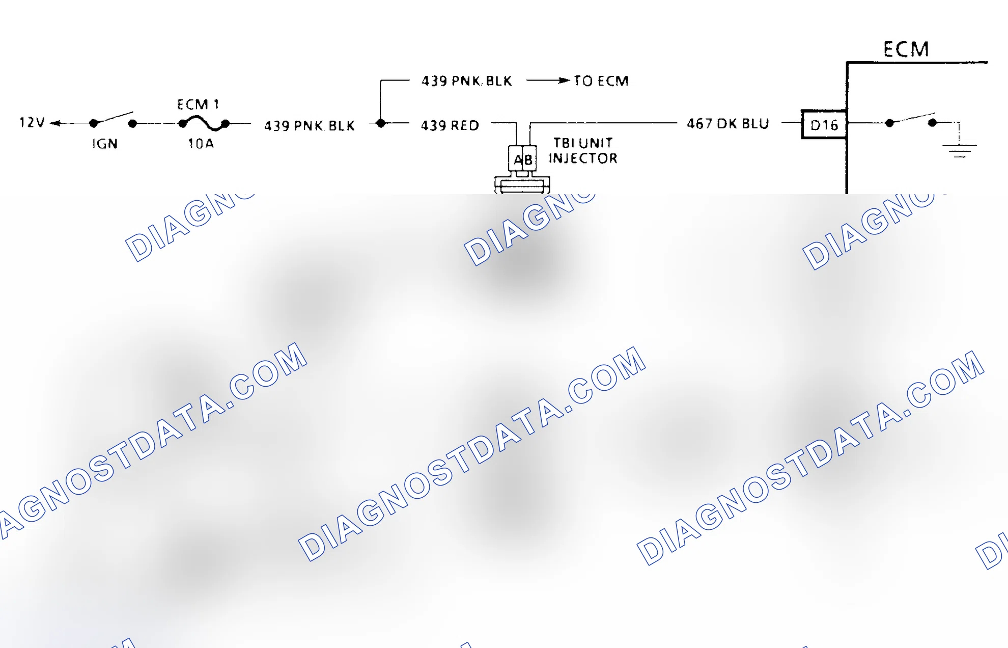 Scheme 68: Code 42 Schematic (2.5L) Electronic Spark Timing