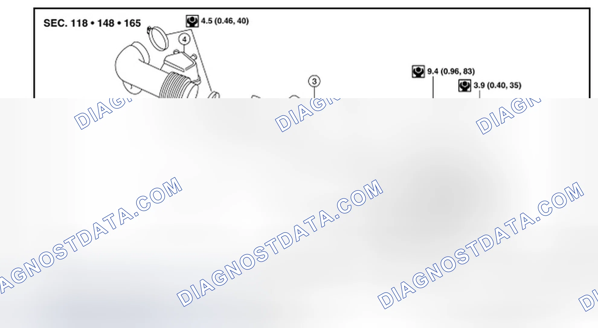 Scheme 43: AIR CLEANER FILTER: Exploded View