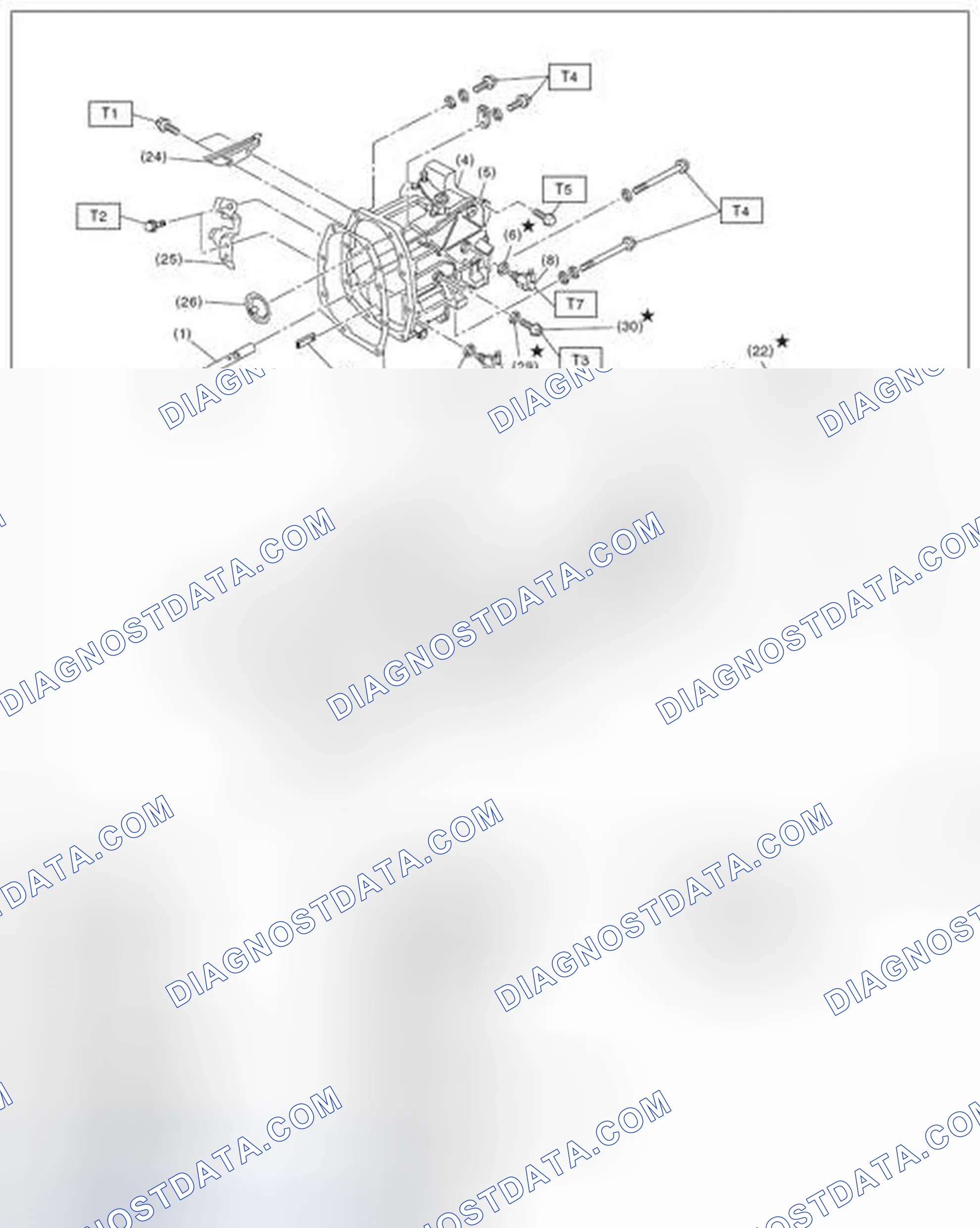 Scheme 25: TRANSFER CASE AND EXTENSION