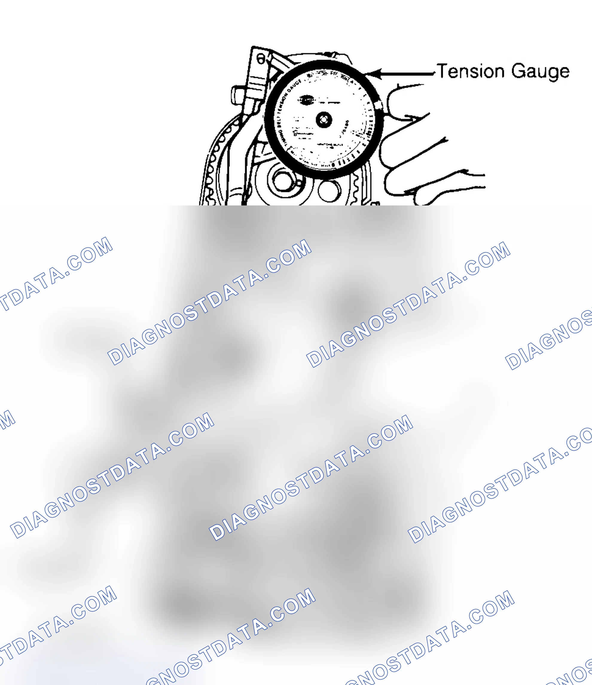 Scheme 3: Adjusting Typical Timing Belt Tension