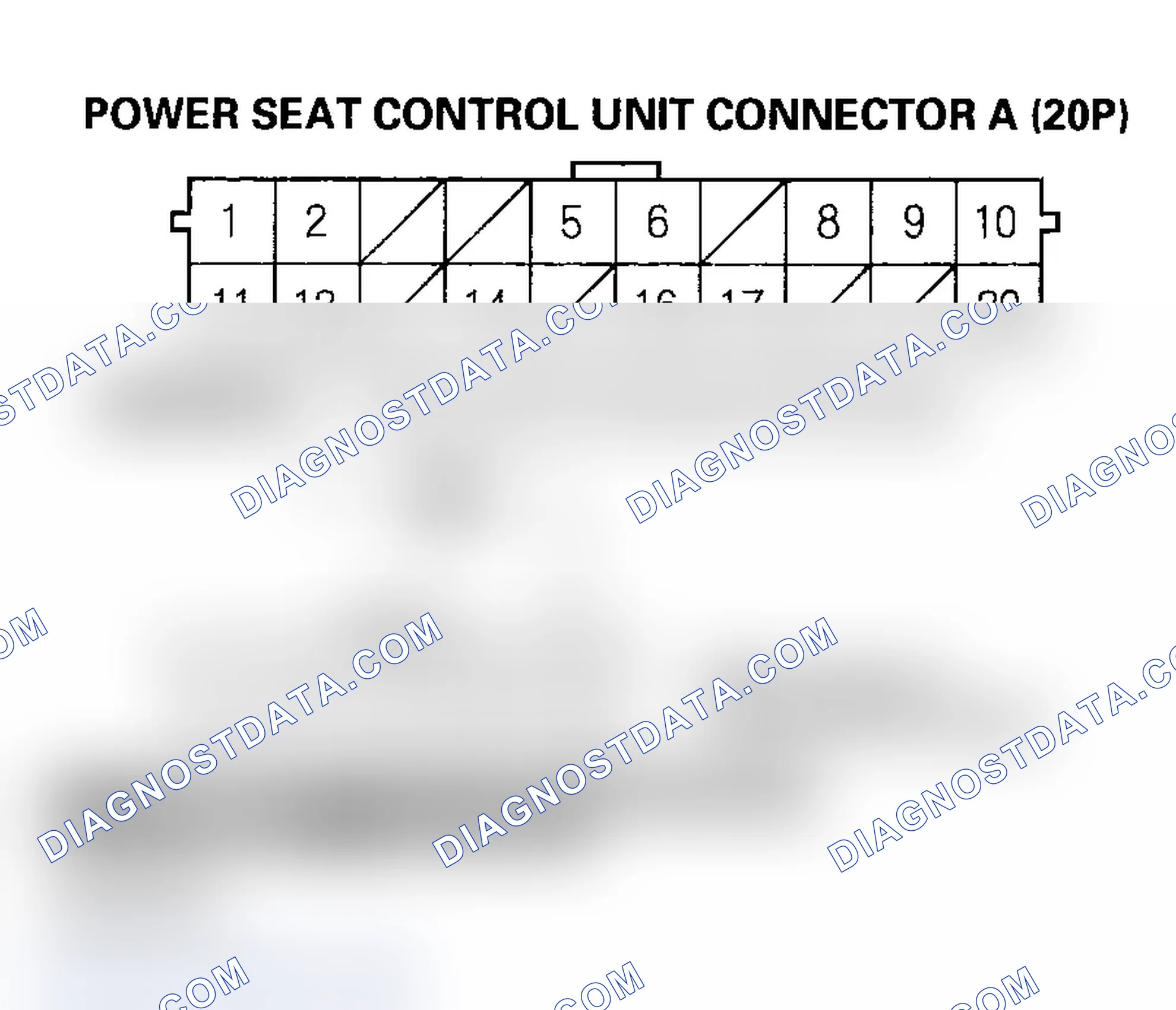 Scheme 23: DTC B1826: Front Up-down Motor Pulse Error