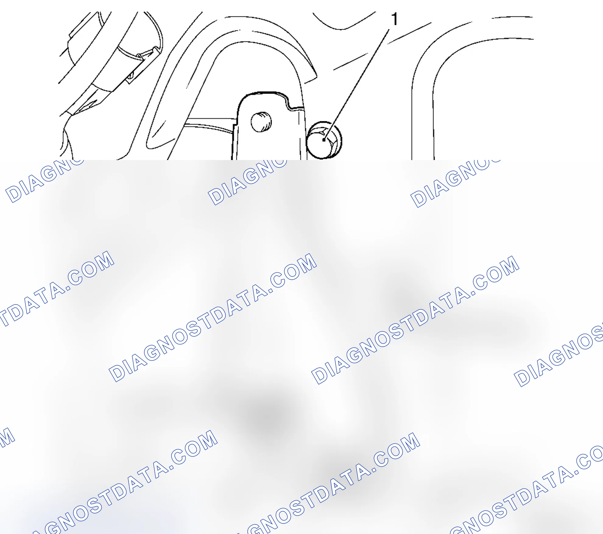Replace Relay Support Holder, Side Wall Rear