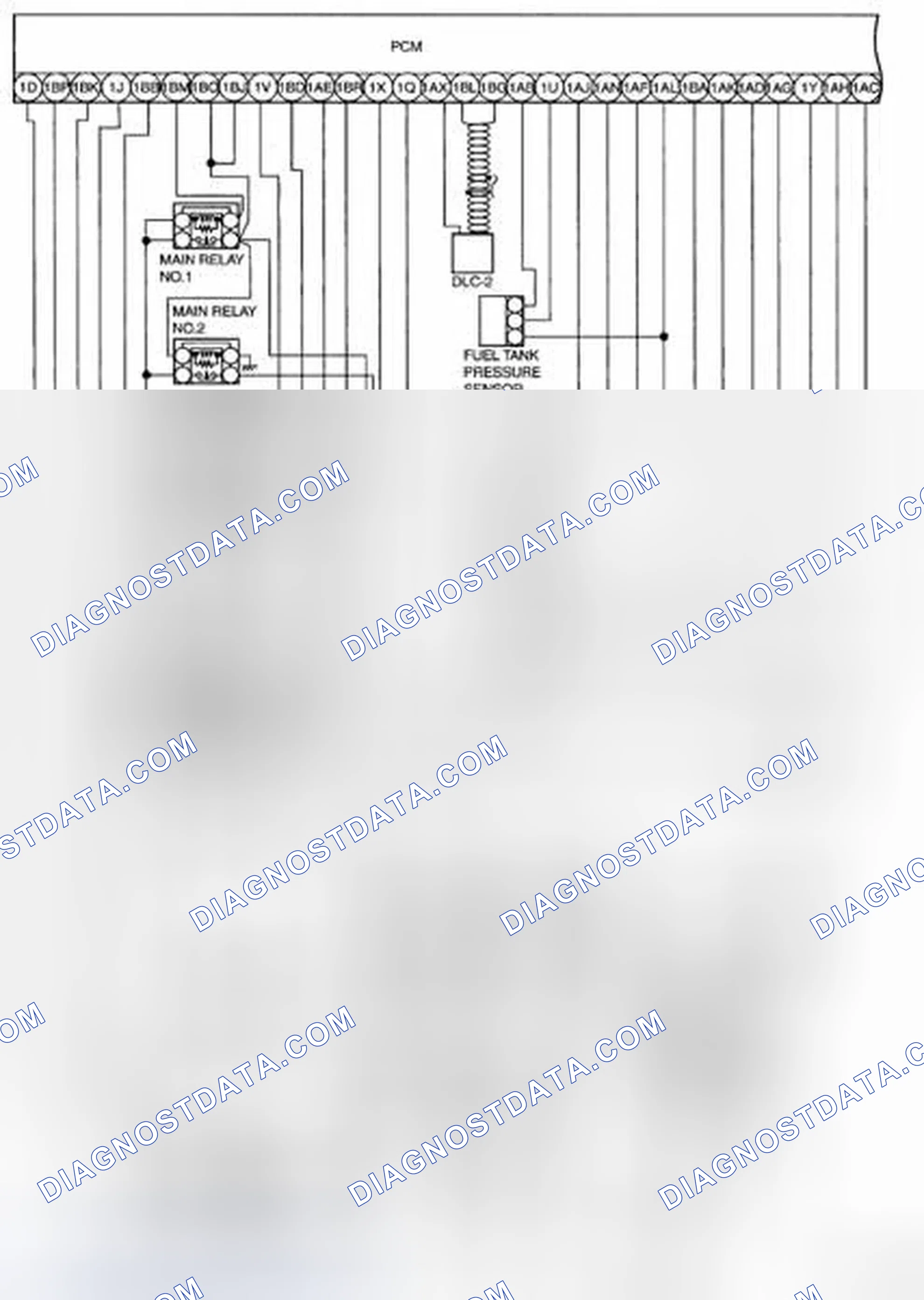 Scheme 1: SYMPTOM TROUBLESHOOTING WIRING DIAGRAM [MZI-3.7]