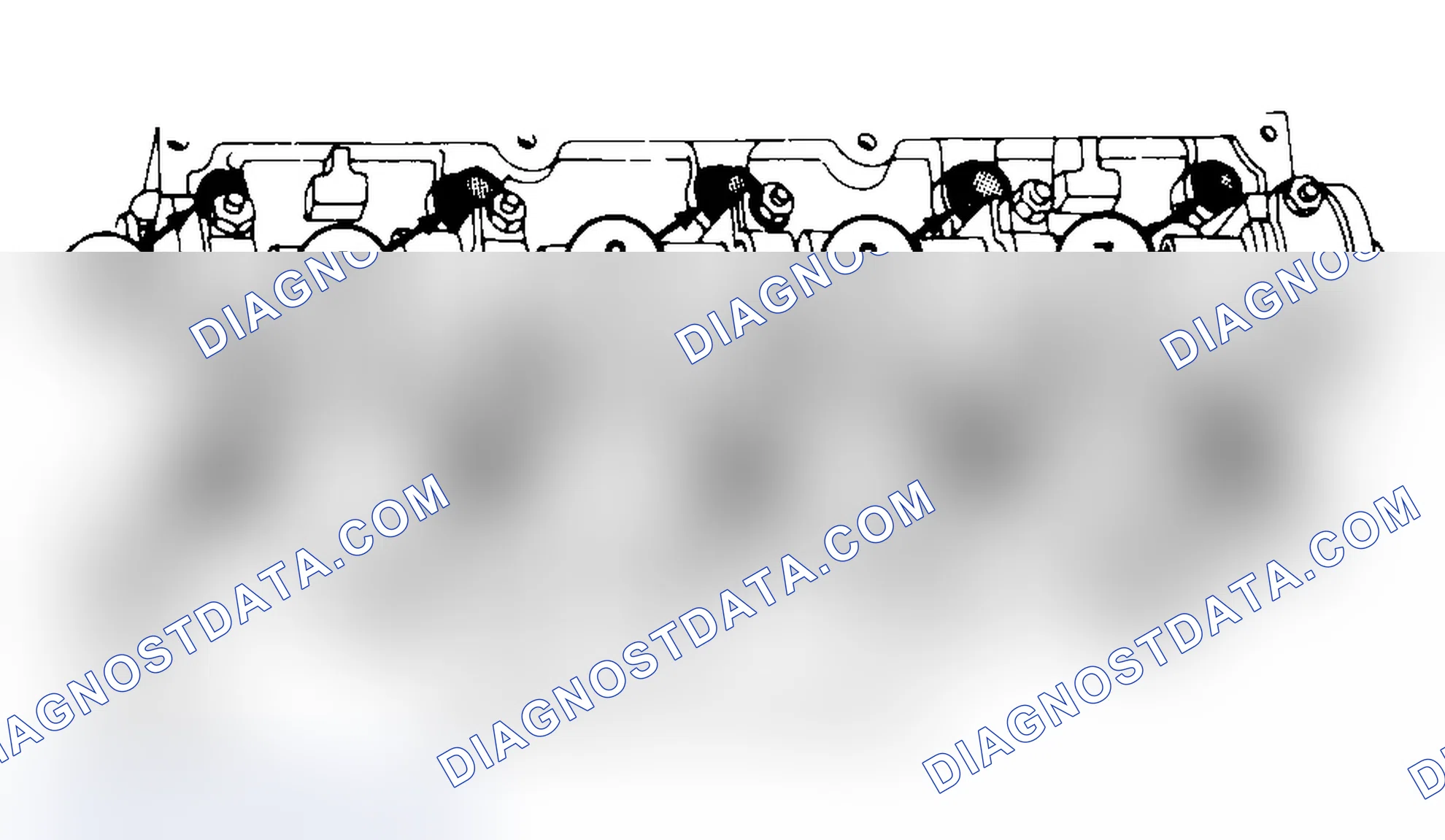 Scheme 3: Typical Cylinder Head Tightening or Loosening Sequence