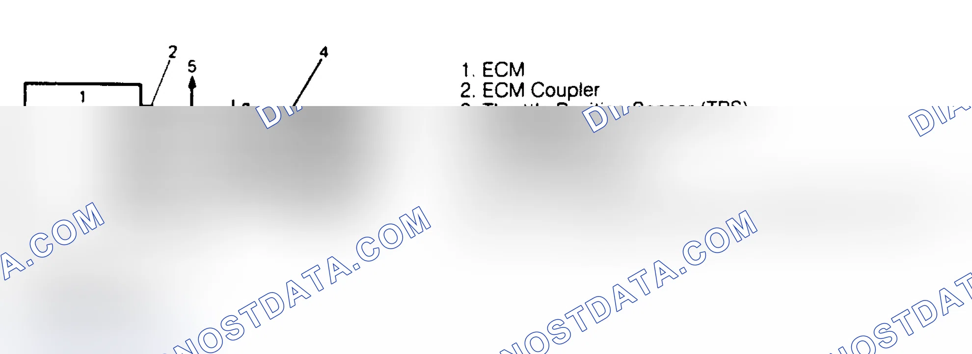 Scheme 56: CODE 21 - THROTTLE POSITION SENSOR VOLTAGE HIGH - A/T