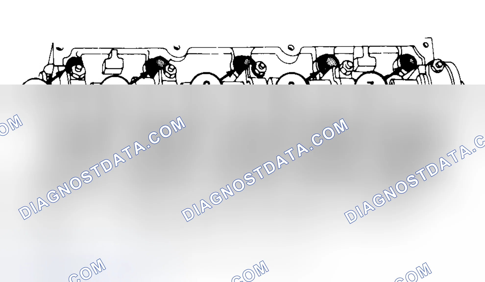 Scheme 7: Typical Cylinder Head Tightening or Loosening Sequence