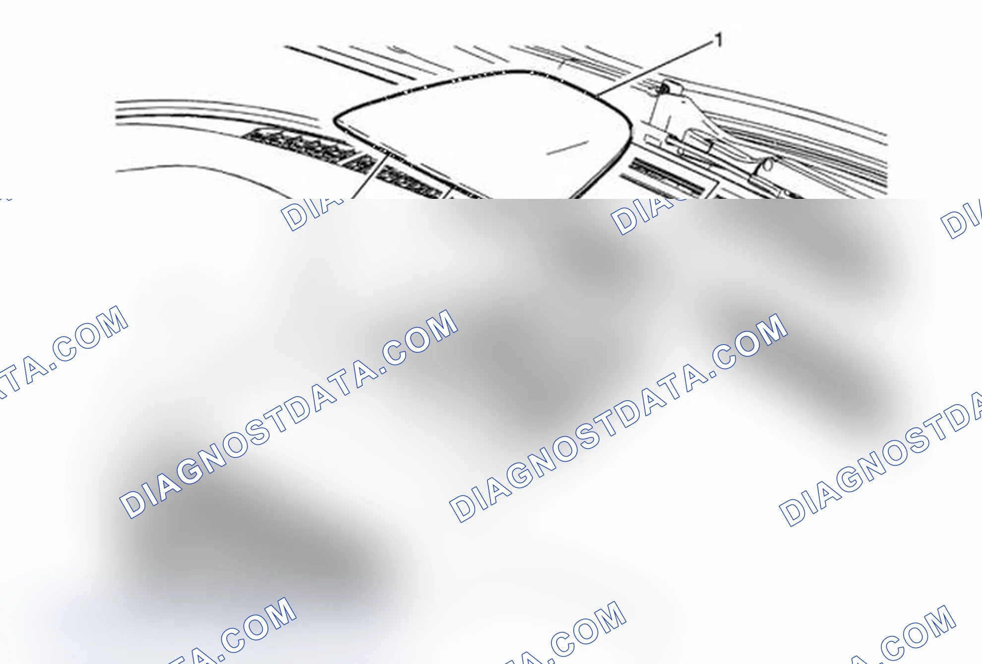 Scheme 106: Instrument Panel Upper Trim Panel Cover Replacement (UAG)