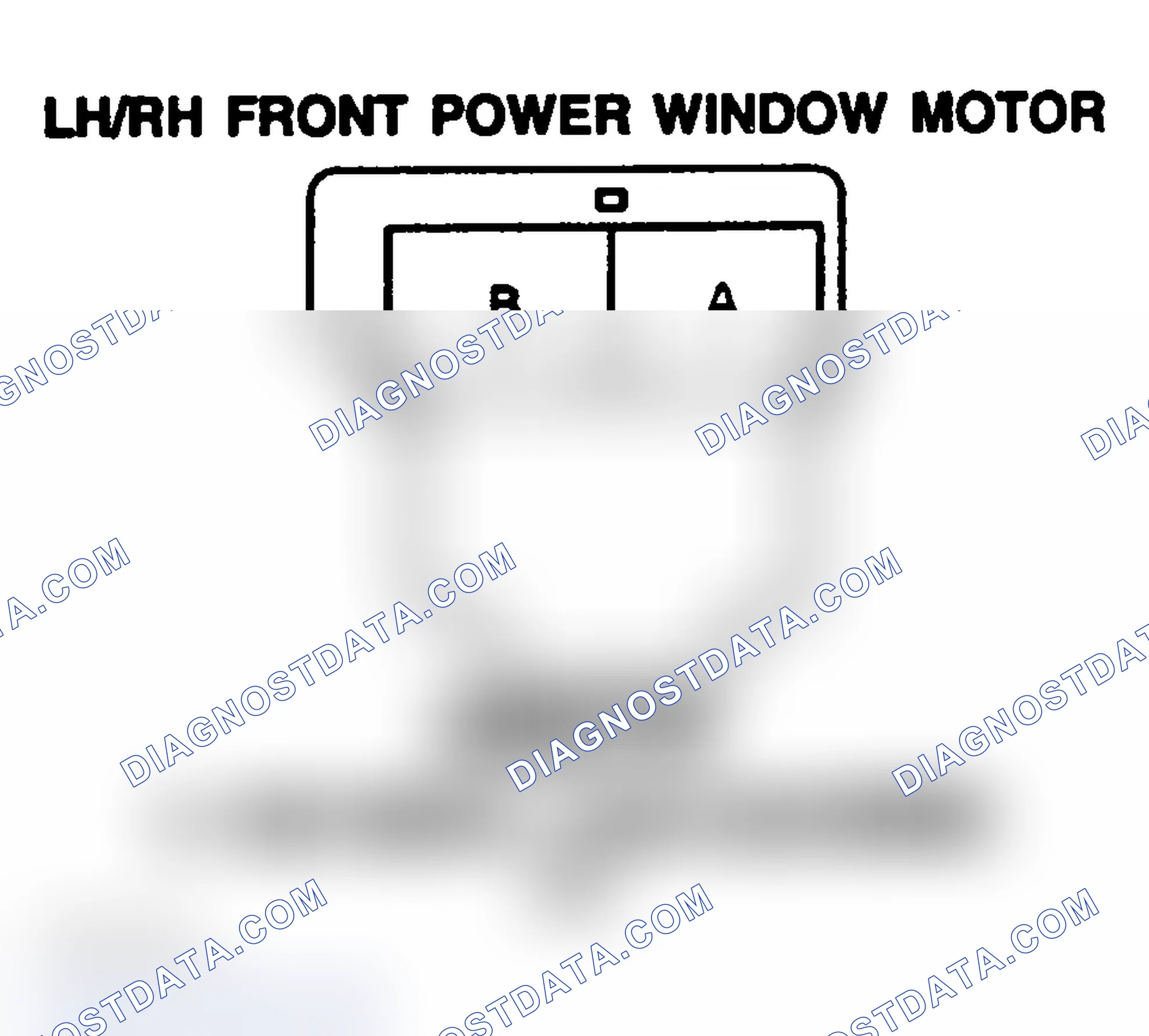 Scheme 195: POWER WINDOW MOTOR (FRONT) - LEFT & RIGHT-HAND