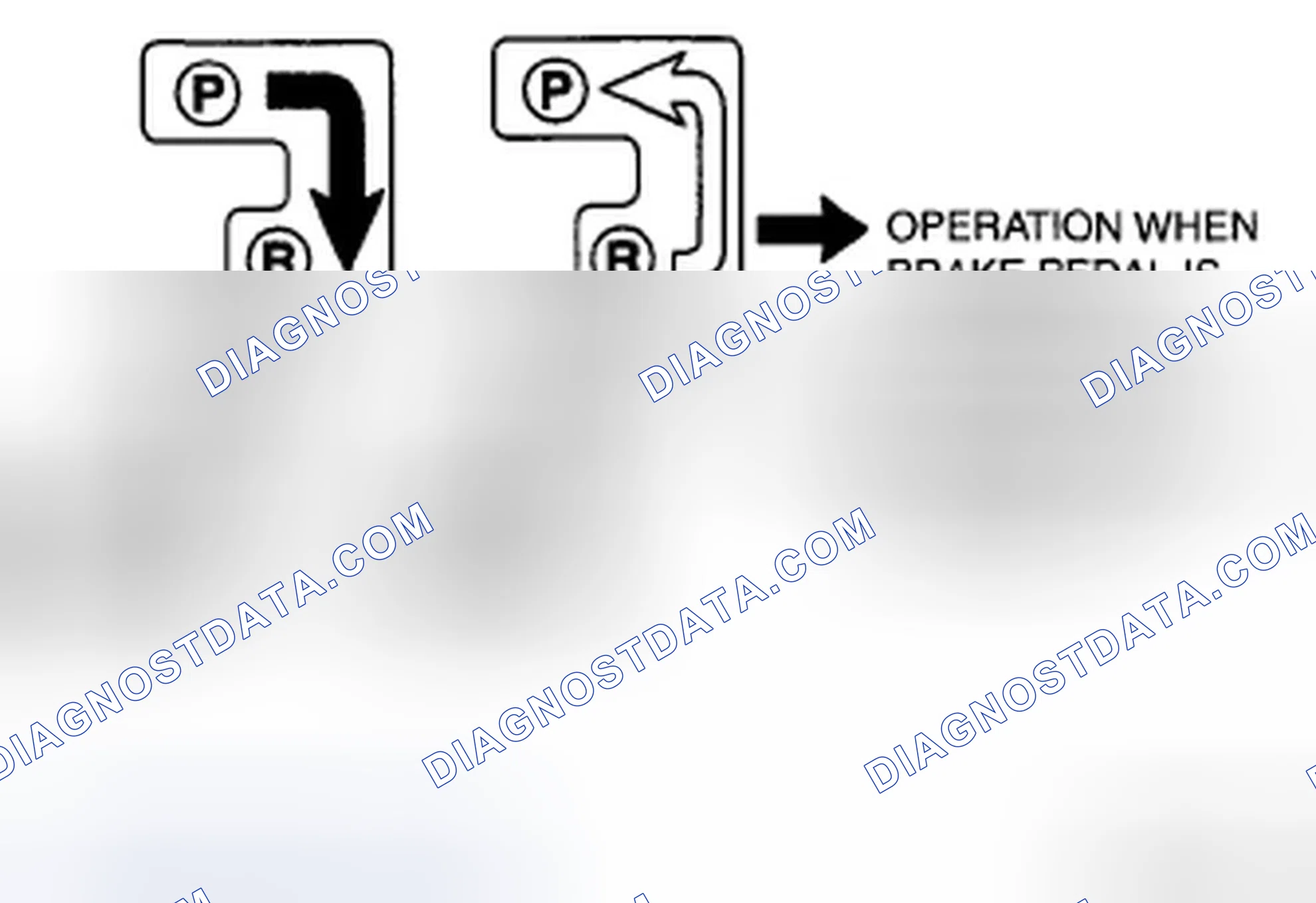 Scheme 381: SELECTOR LEVER INSPECTION