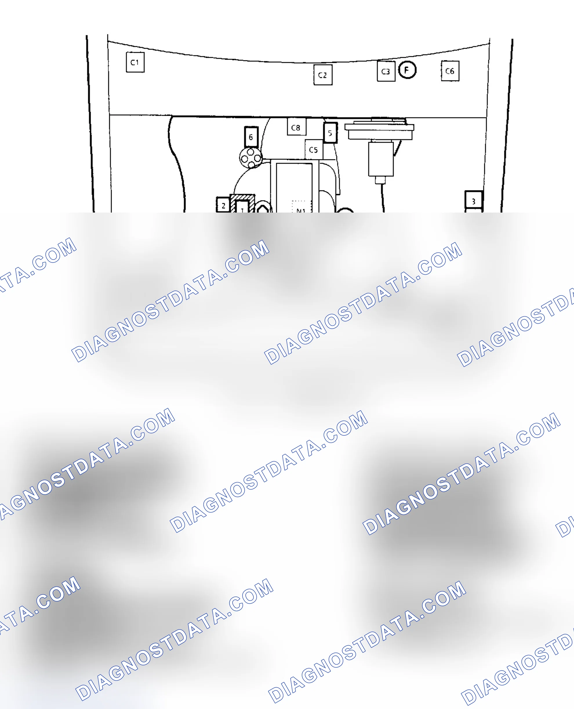 Scheme 48: Component Locations for "S/T" Series 2.5L