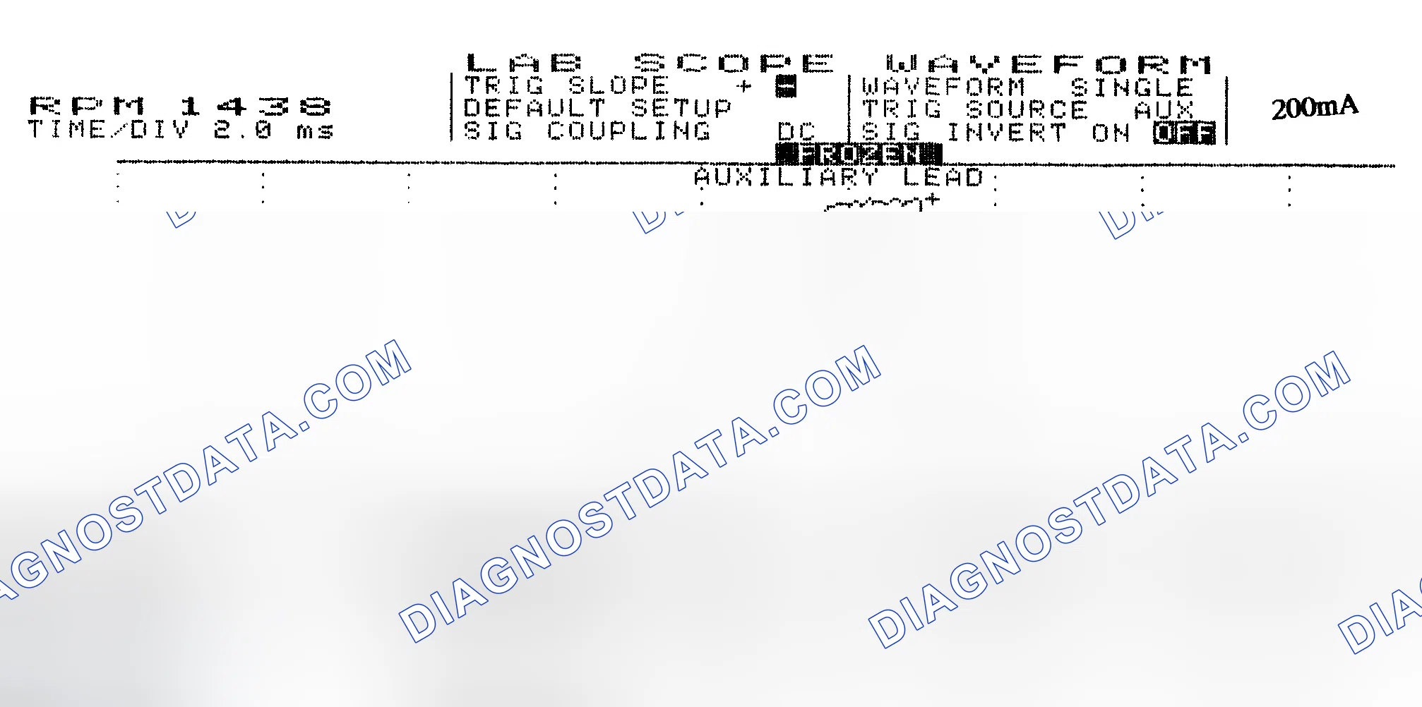Scheme 15: Single Injector w/Normal Current Flow - Current Pattern