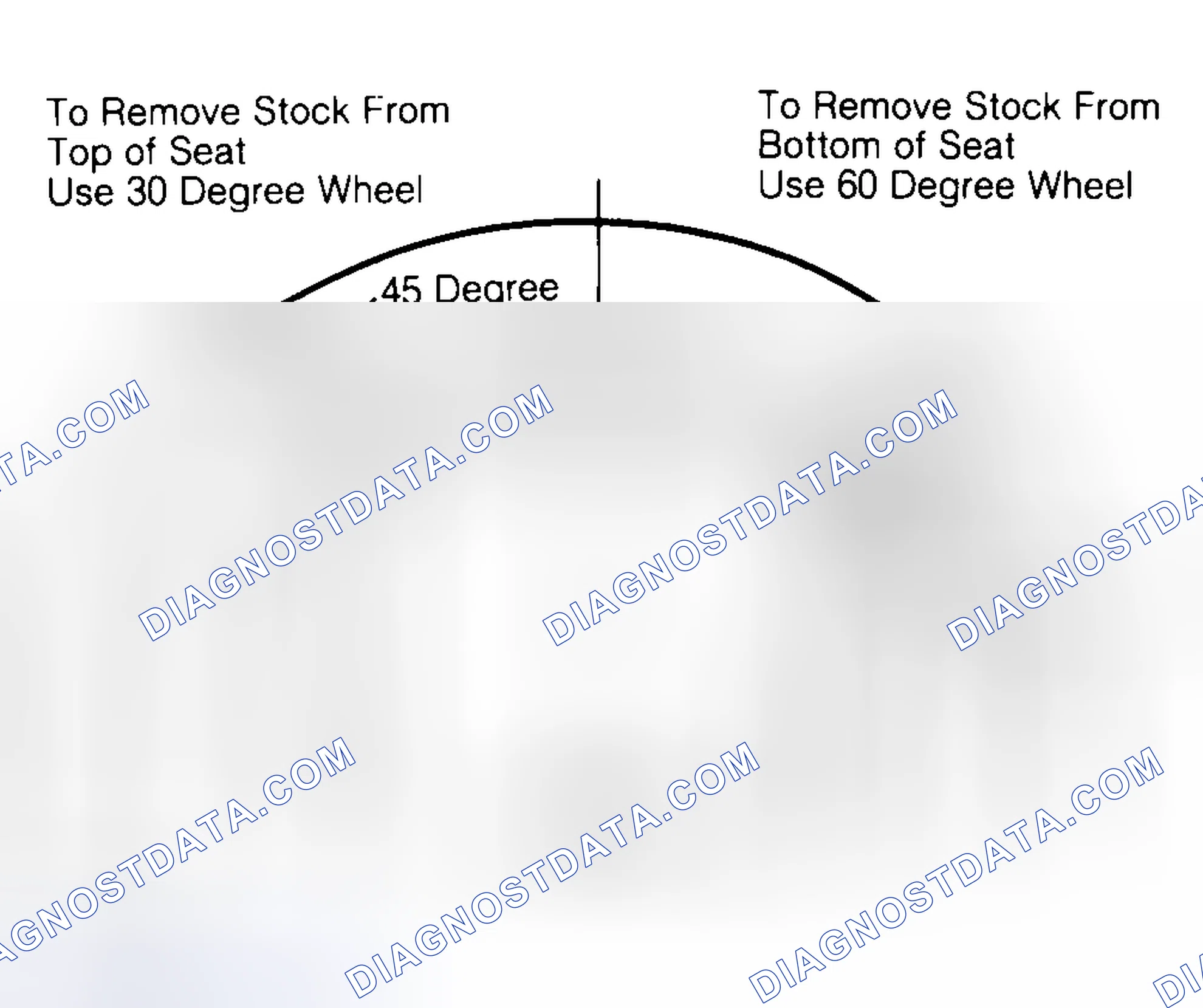 Scheme 19: Adjusting Valve Seat Width