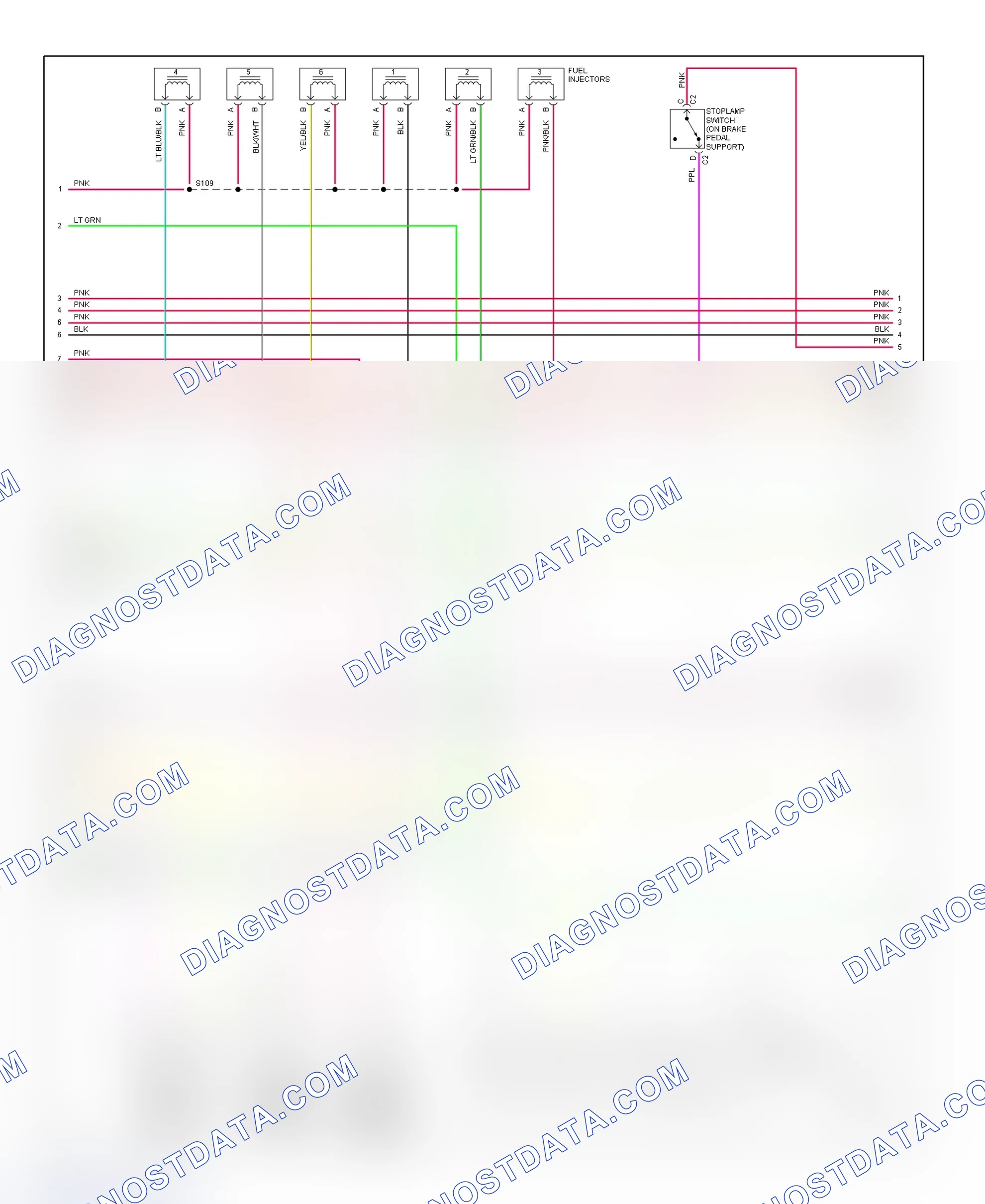 Scheme 135: PCM Wiring Diagram (Lumina & Monte Carlo - 3.8L - 2 Of 4)