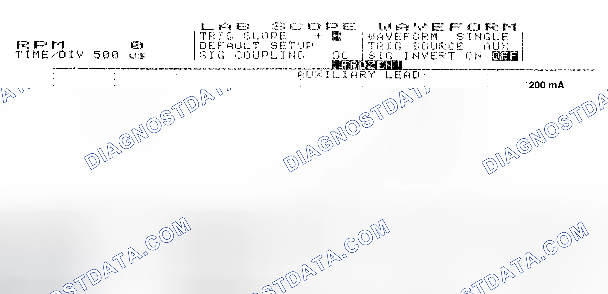 Scheme 17: Single Injector w/Normal Current Flow - Current Pattern