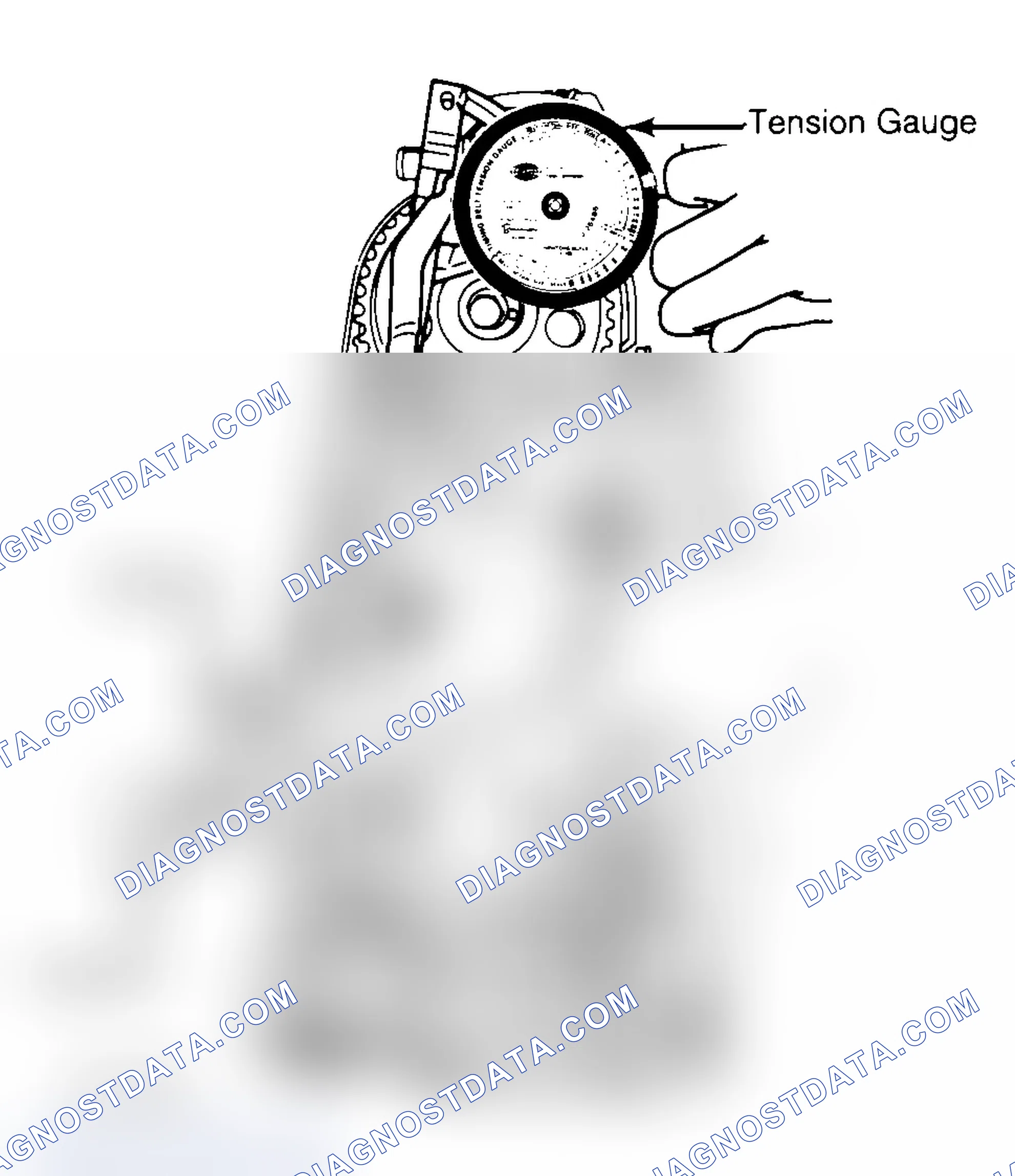 Scheme 3: Adjusting Typical Timing Belt Tension